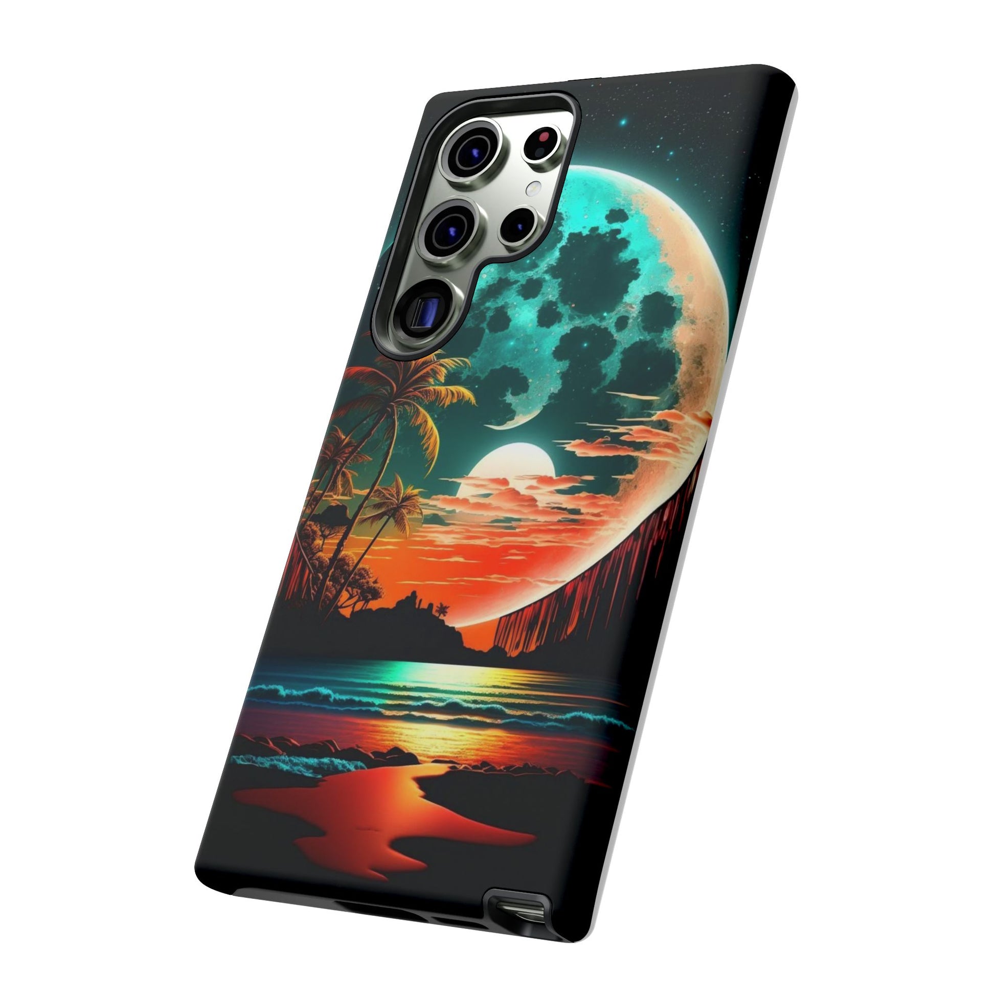 Fantasy Beach Sunset Landscape Phone Case for iPhone, Samsung Galaxy, & Pixel Phones