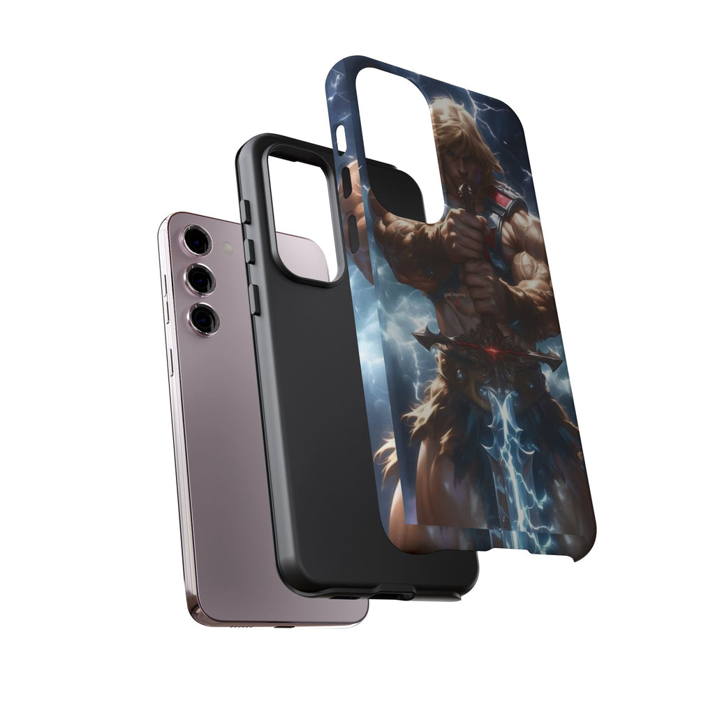 He-Man Masters of the Universe Tough Cases for iPhones, Samsung, and Pixel
