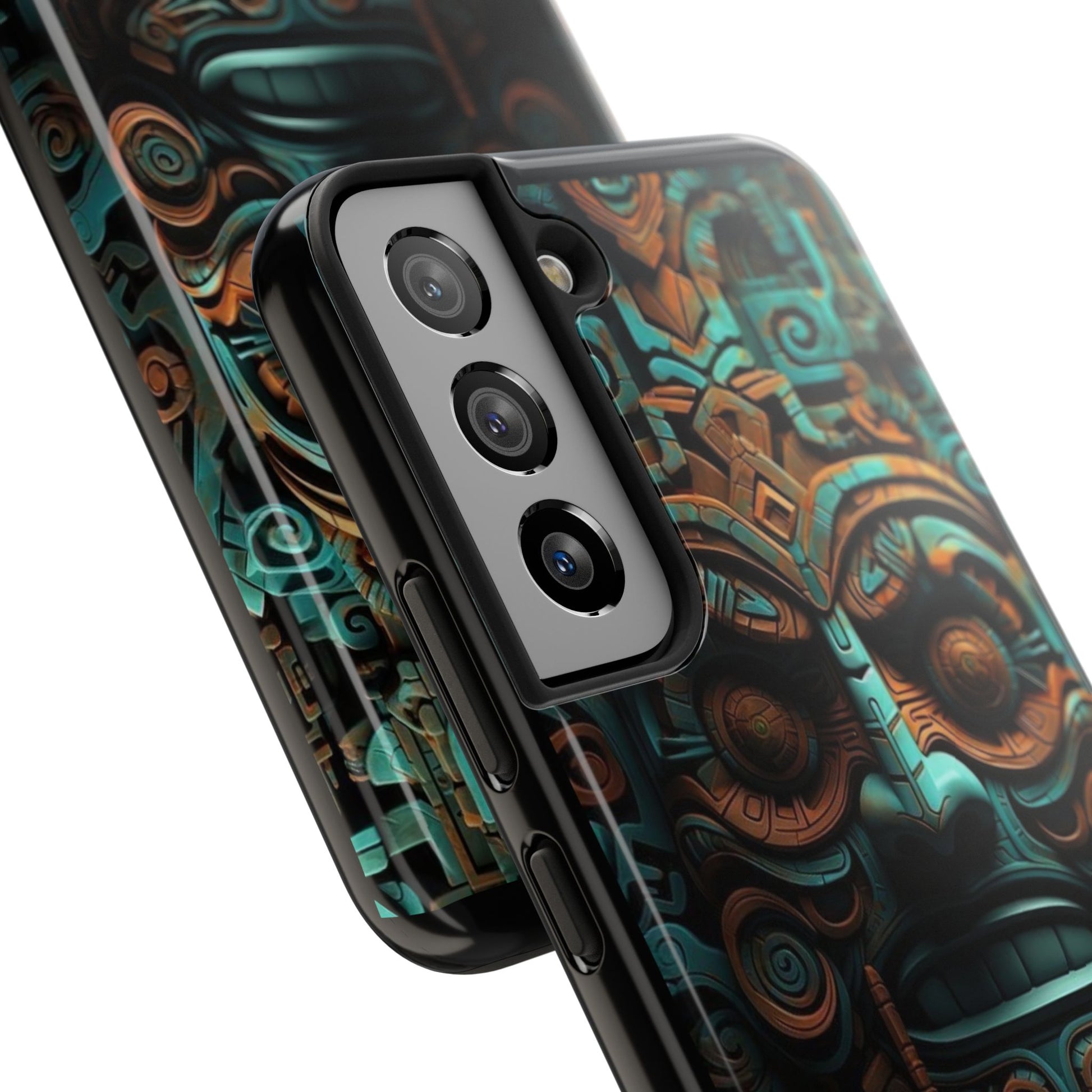 Aztecs Sculpture Inspired Phone Cases for Iphones & Samsung Phones