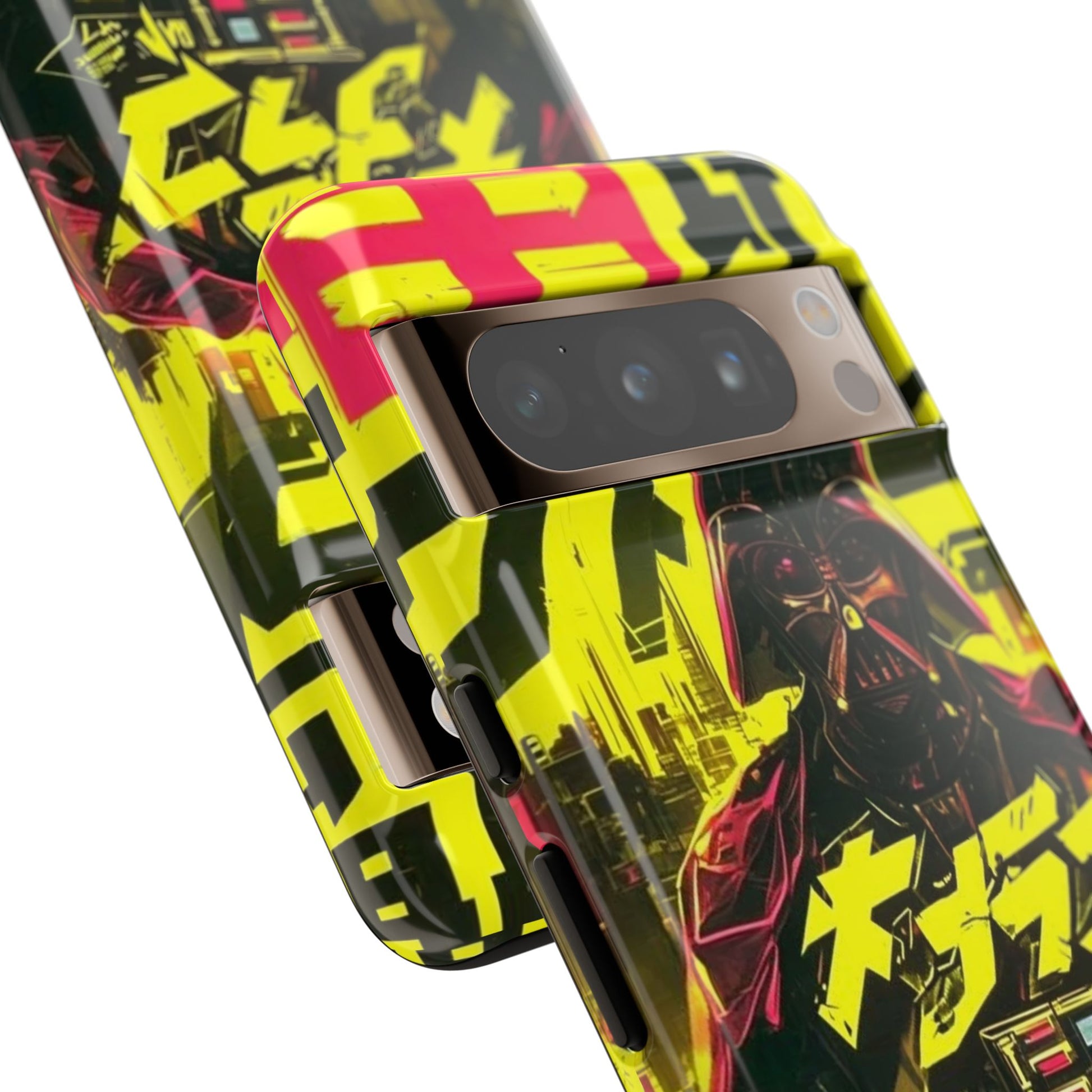 Cyberpunk X Vader Tough Cases for iPhones, Samsung, and Pixel