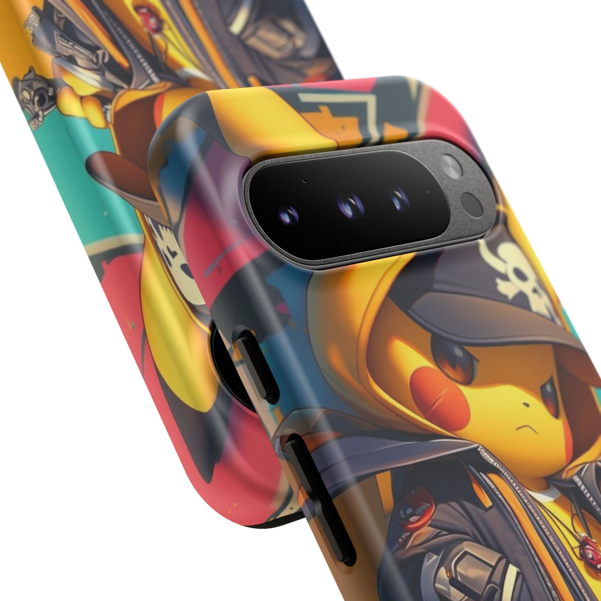Cute Poke Bear Phone Case, Tough Cases for iPhones, Samsung, and Pixel