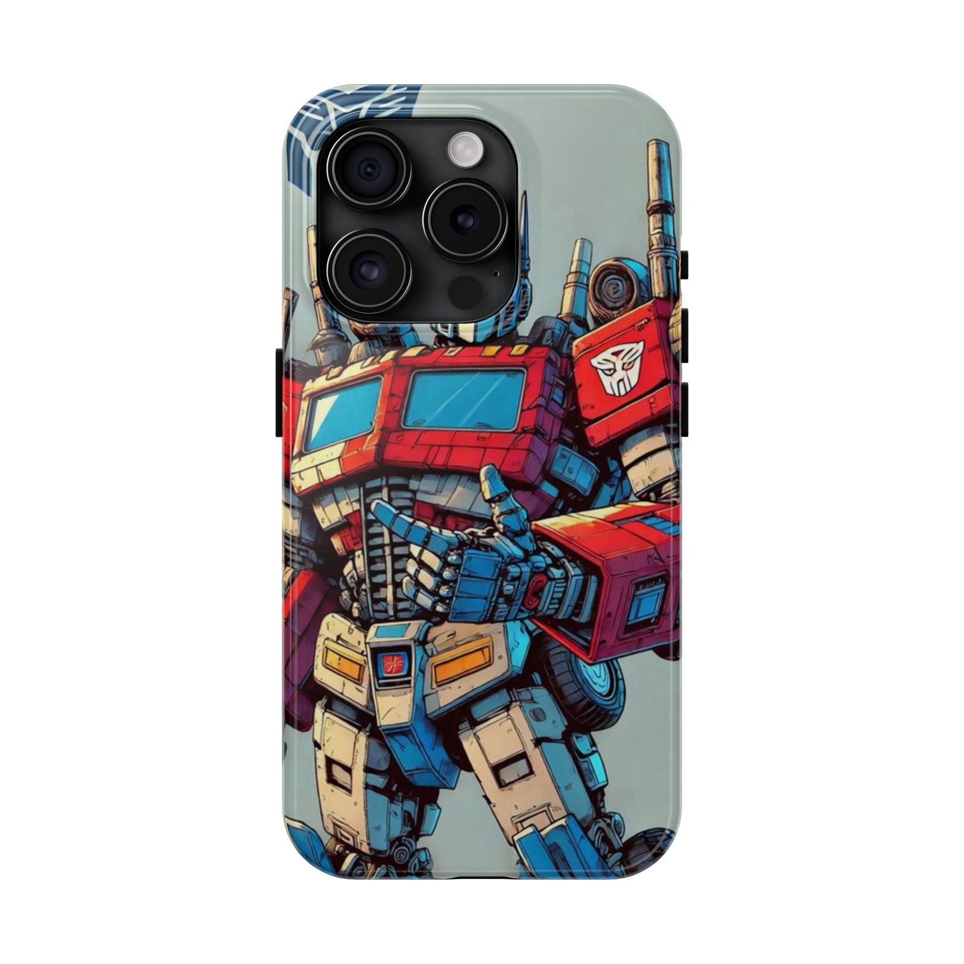 Transformer Optimus Theme Phone Cases for Iphones & Samsung Phones