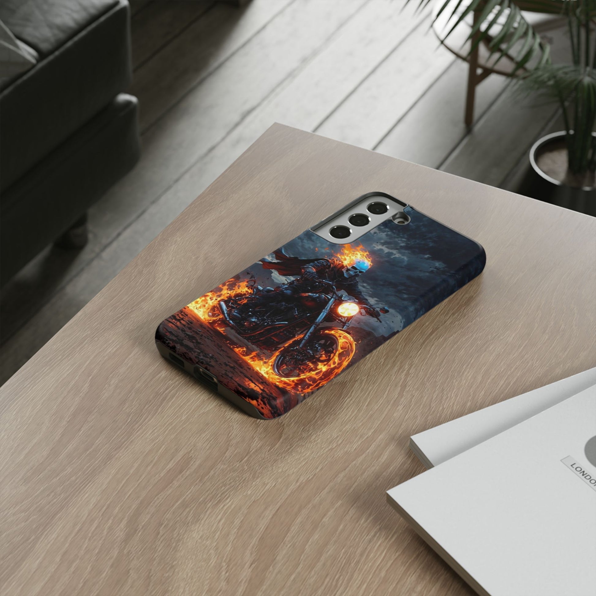 Marvel's Ghost Rider Tough Cases for iPhones, Samsung, and Pixel