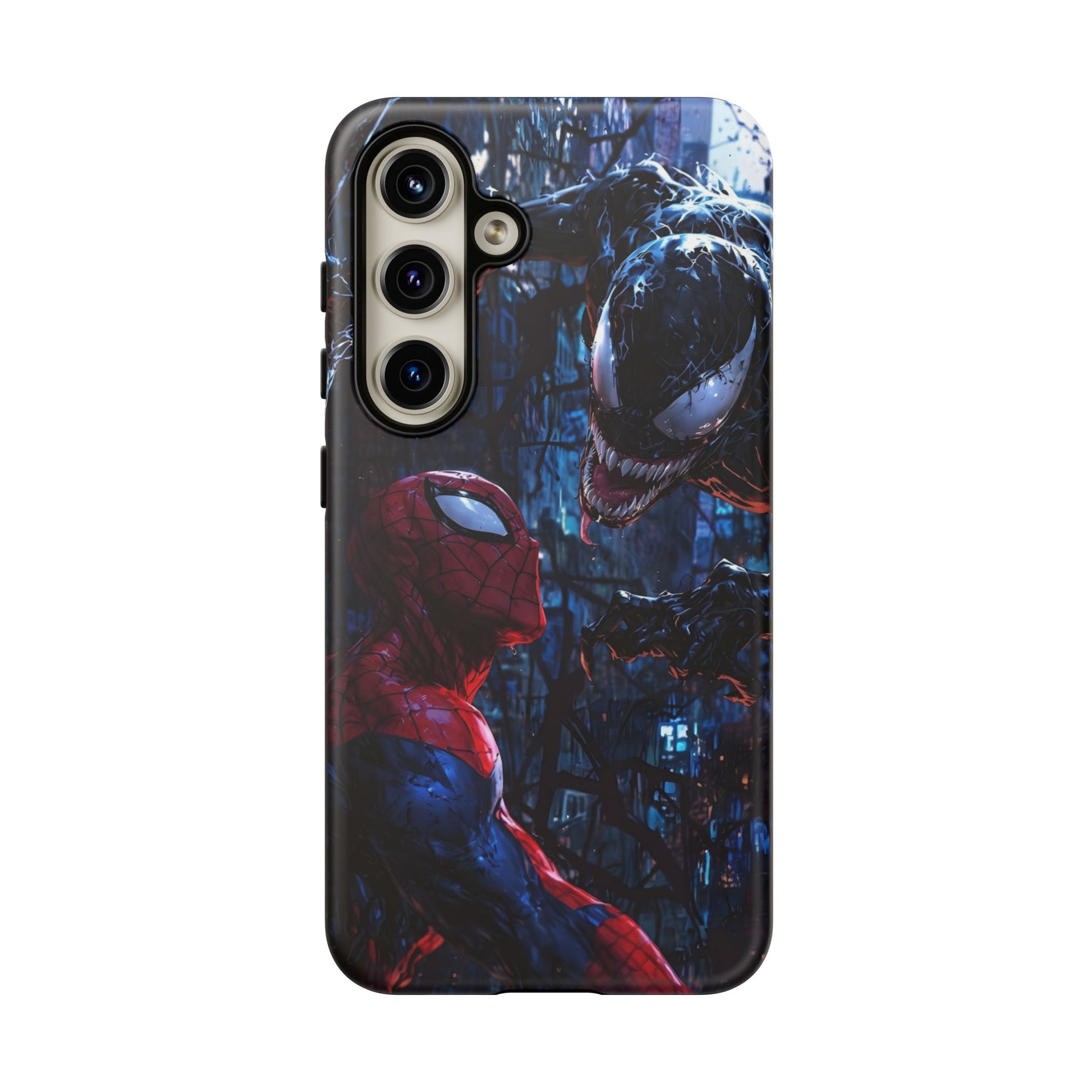 Venom x Spiderman Phone Case, Tough Cases for iPhones, Samsung, and Pixel