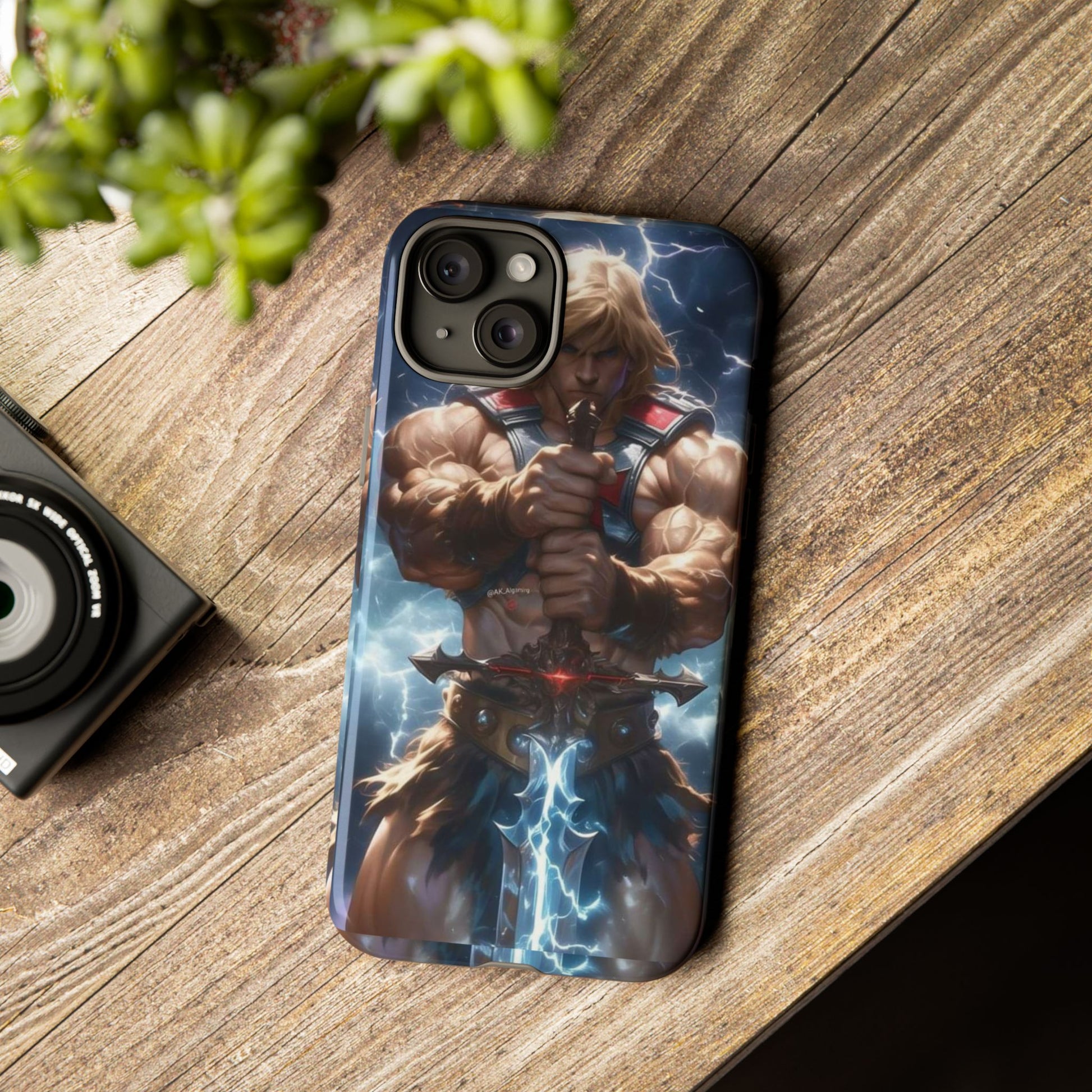 He-Man Masters of the Universe Tough Cases for iPhones, Samsung, and Pixel