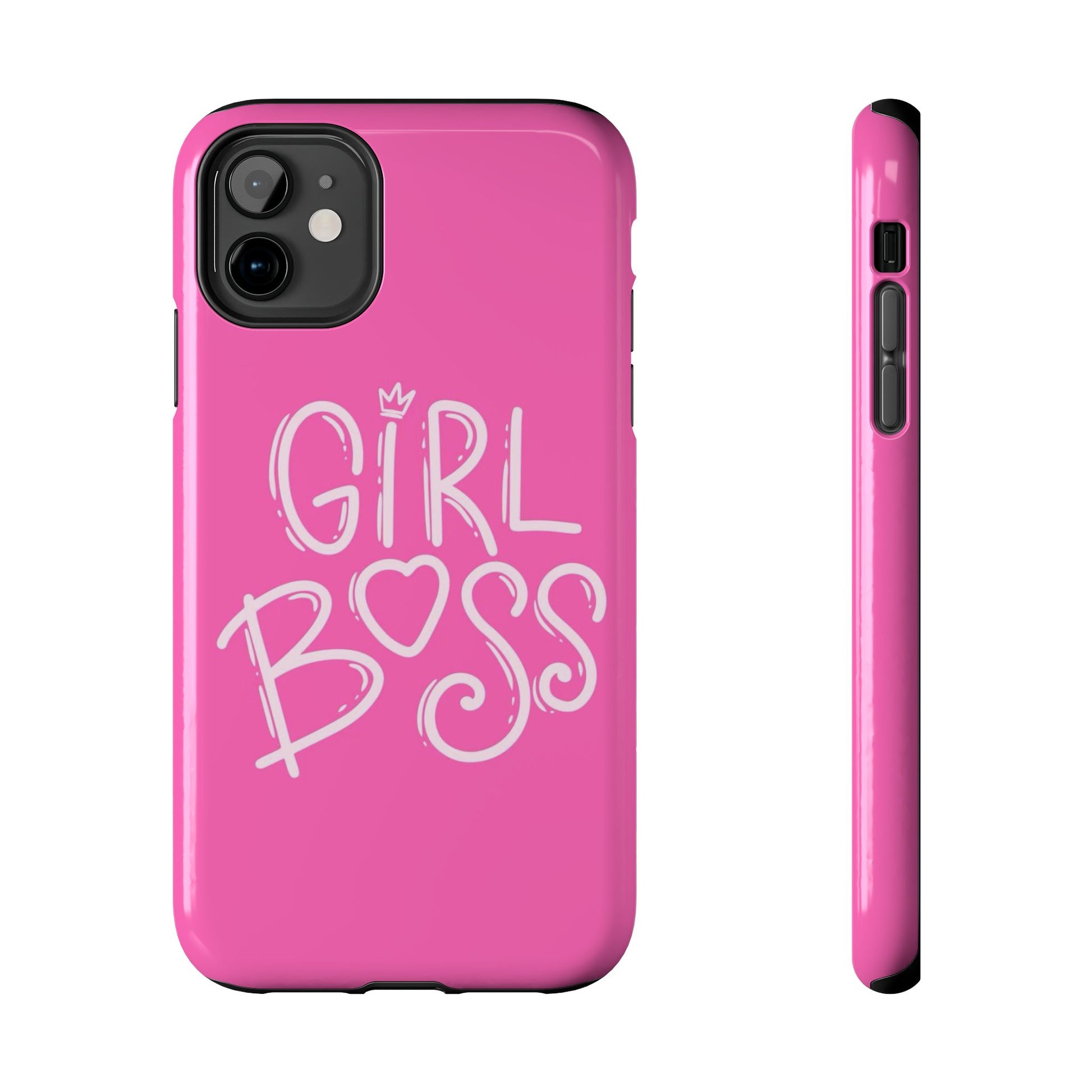 Girl Boss Girly Theme Phone Cases for iPhones & Samsung Phones