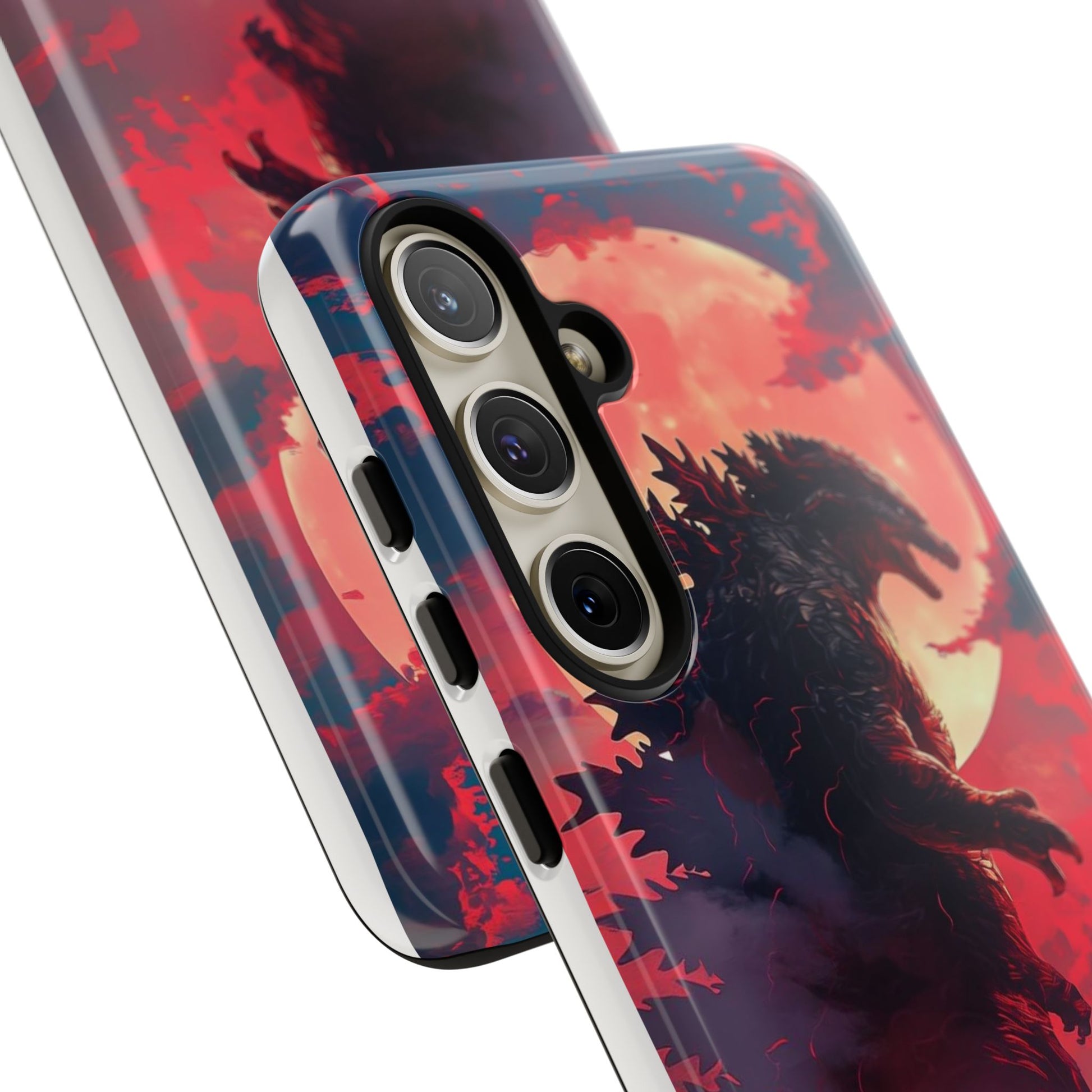 King of Monsters Godzilla Tough Phone Cases for iPhones, Samsung, and Pixel