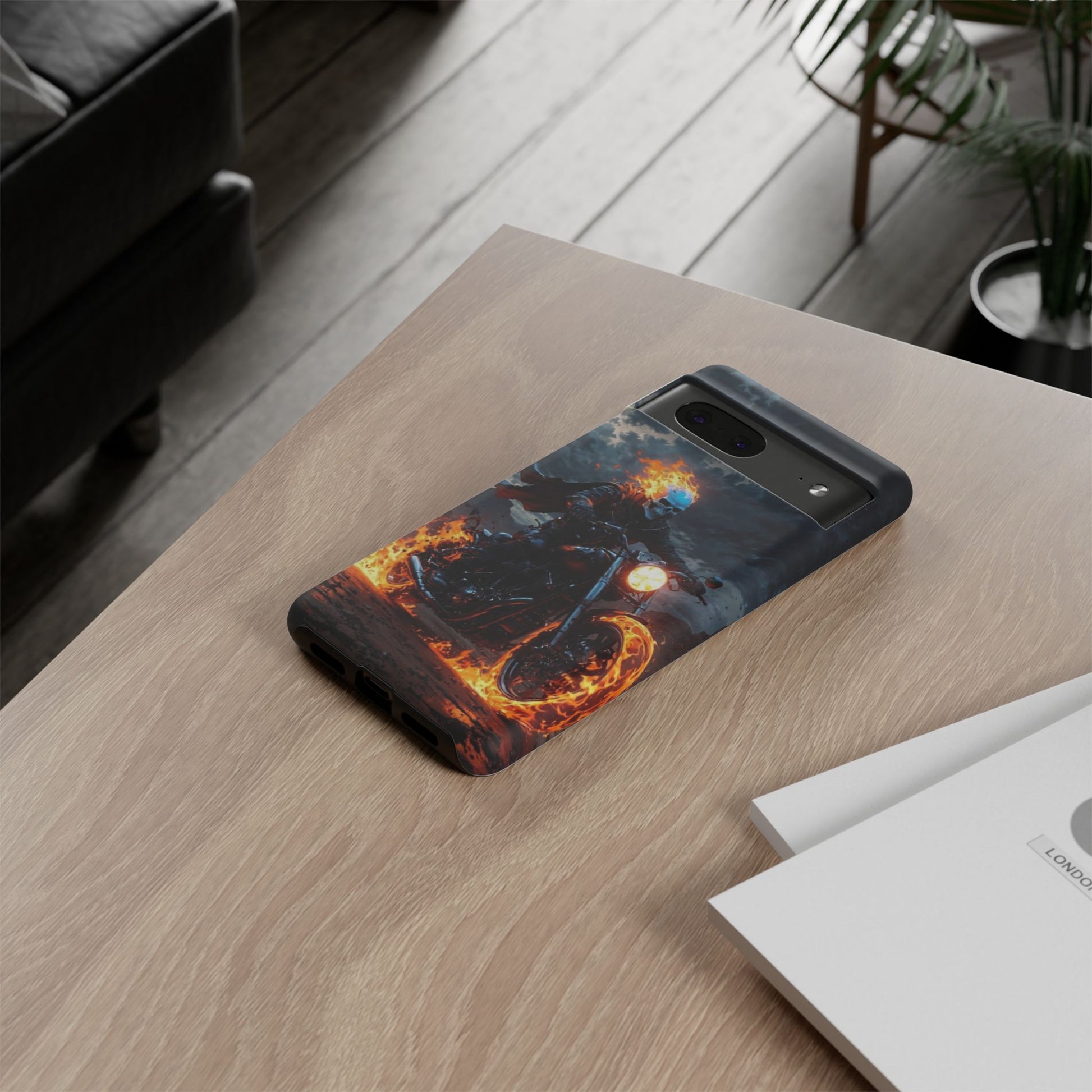 Marvel's Ghost Rider Tough Cases for iPhones, Samsung, and Pixel