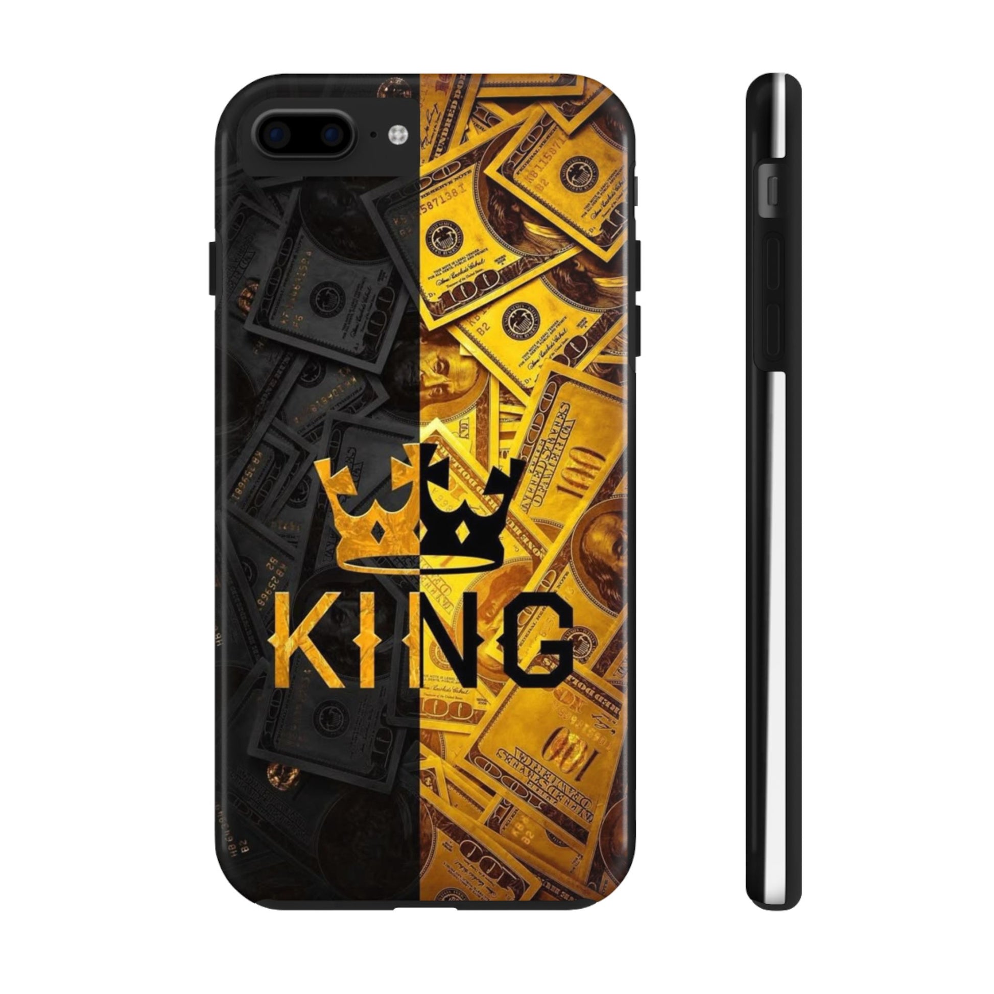 King of Money Urban Design Tough Phone Cases for Select iPhones & Samsung Phones