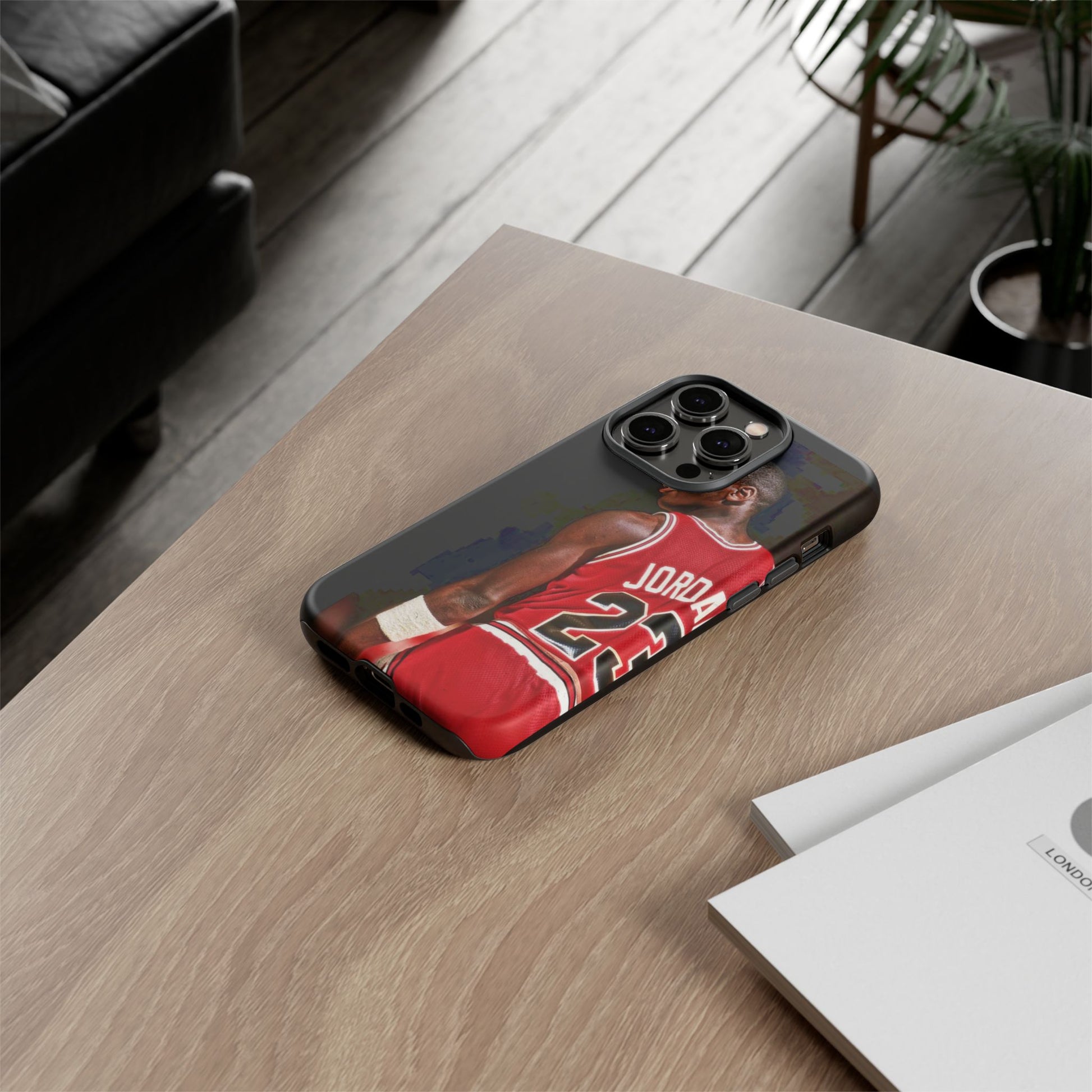 Basketball Legend Michael Jordan Tough Cases for iPhones, Samsung, and Pixel