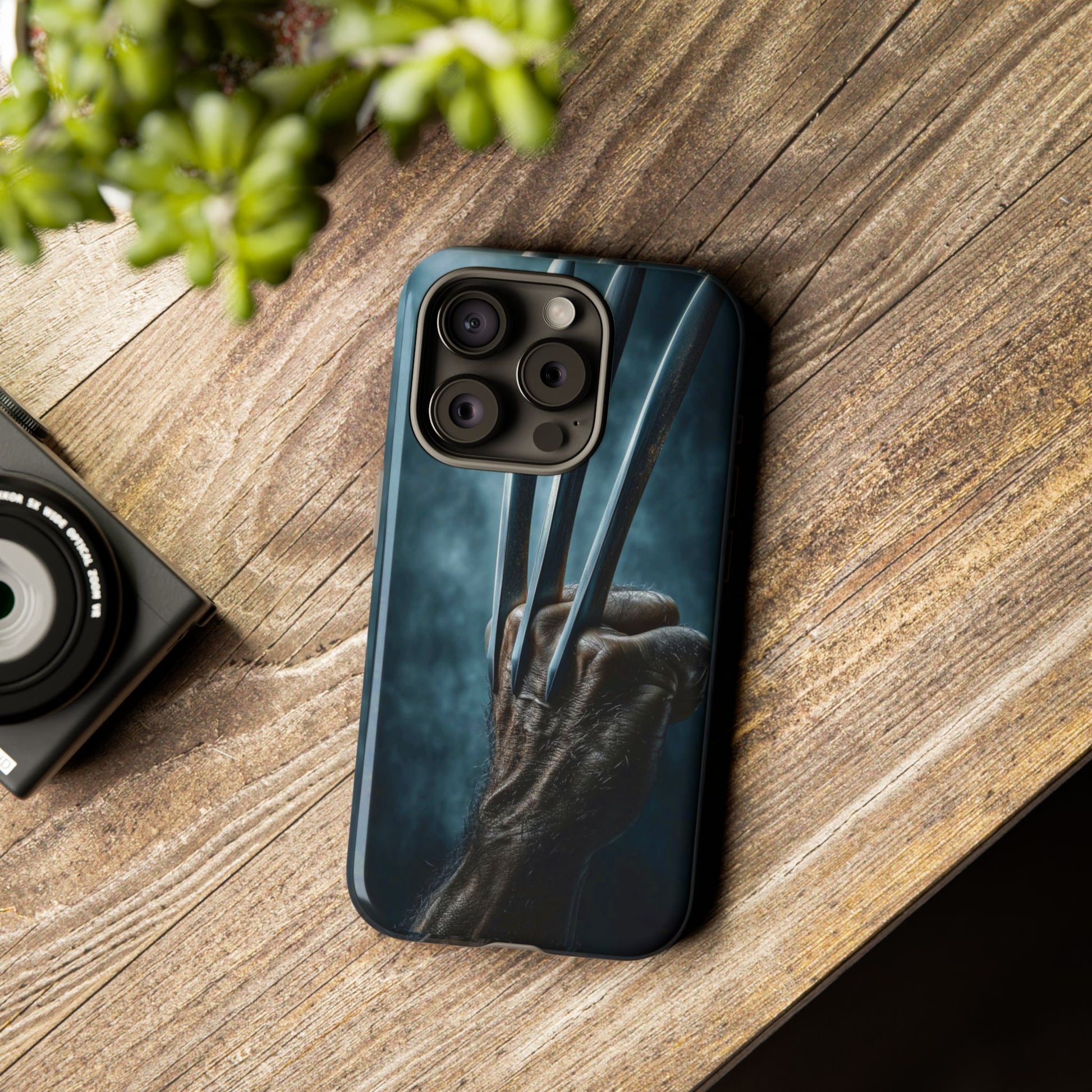 Logan's Claws Wolverine Tough Cases for iPhones, Samsung, and Pixel