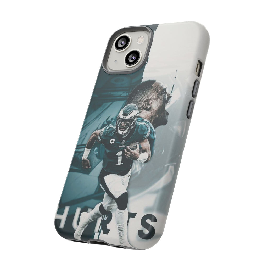 Jalen Hurts Eagles Football Tough Cases for iPhones, Samsung, and Pixel