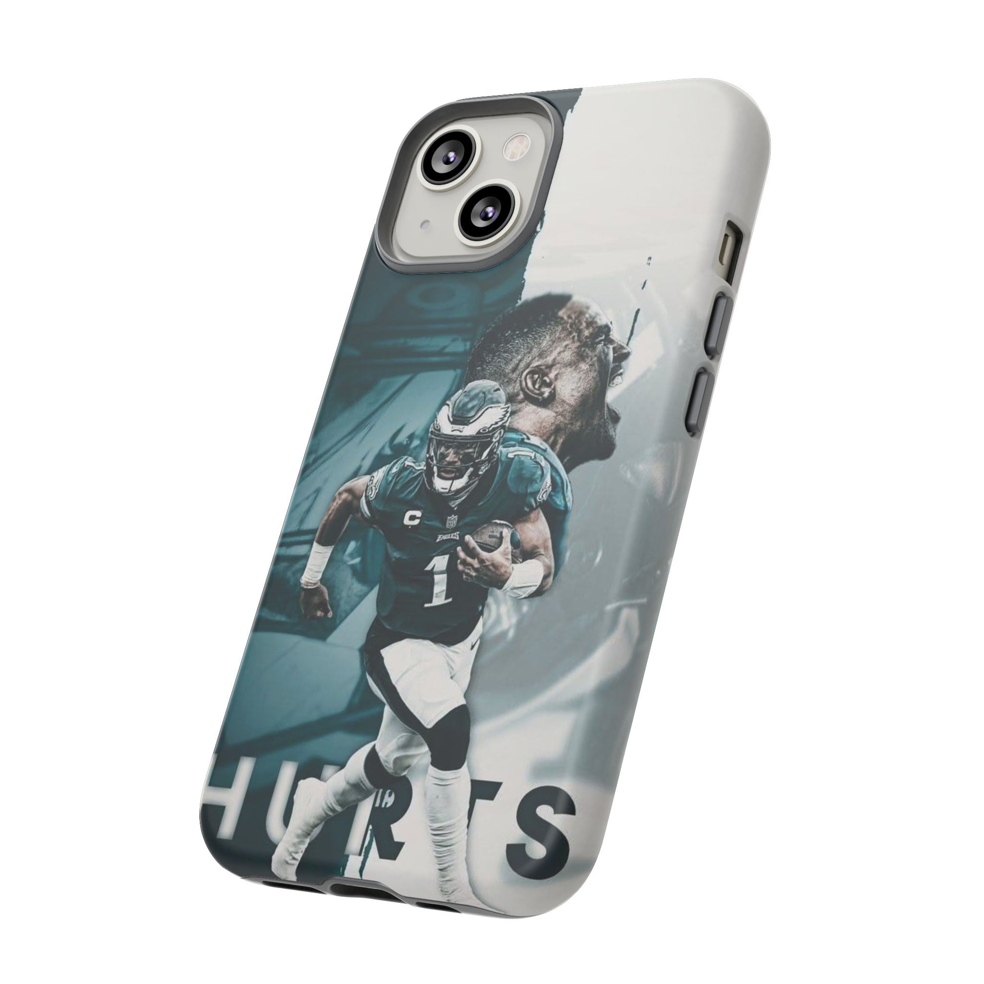 Jalen Hurts Eagles Football Tough Cases for iPhones, Samsung, and Pixel