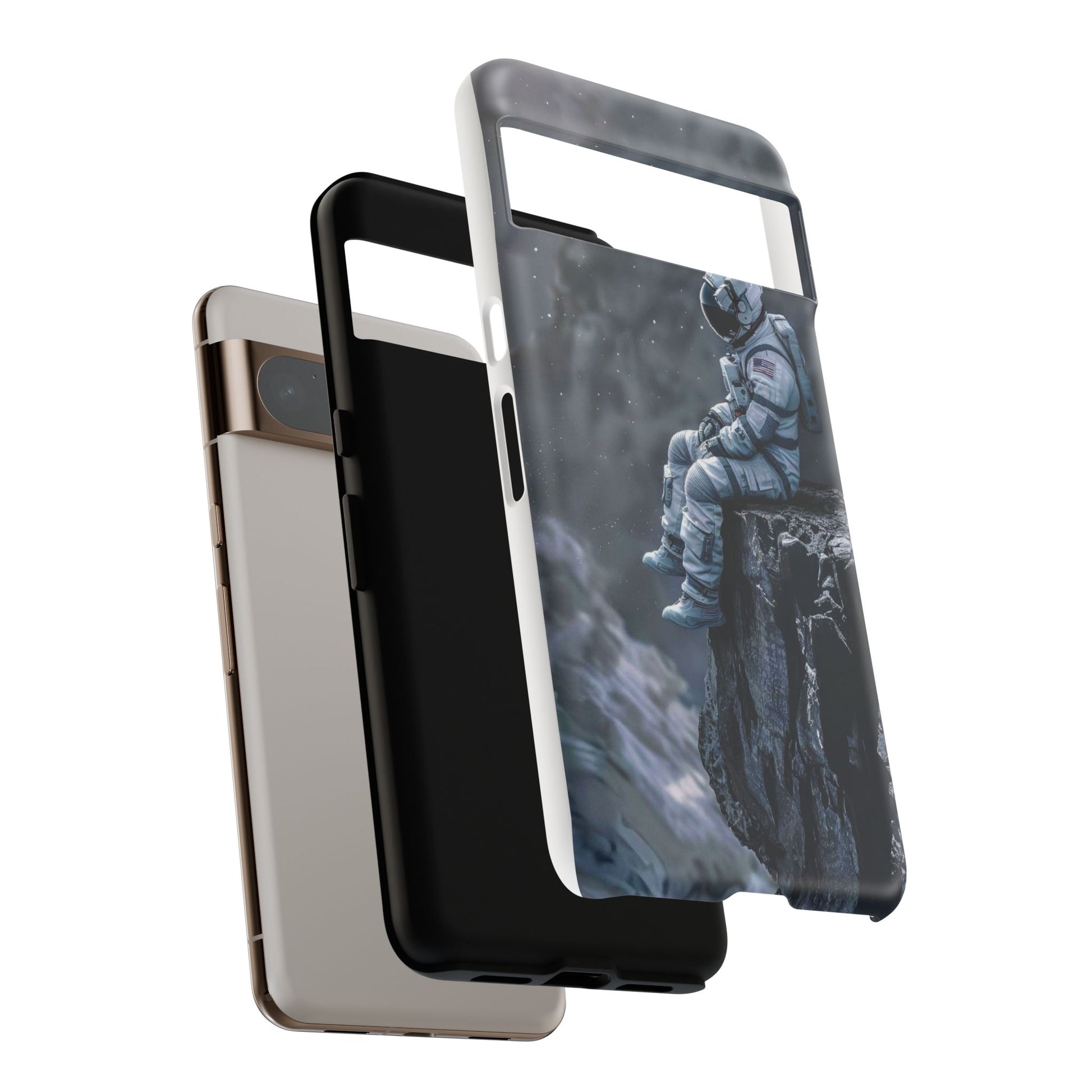 Cool Astronaut Tough Cases for iPhones, Samsung, and Pixel
