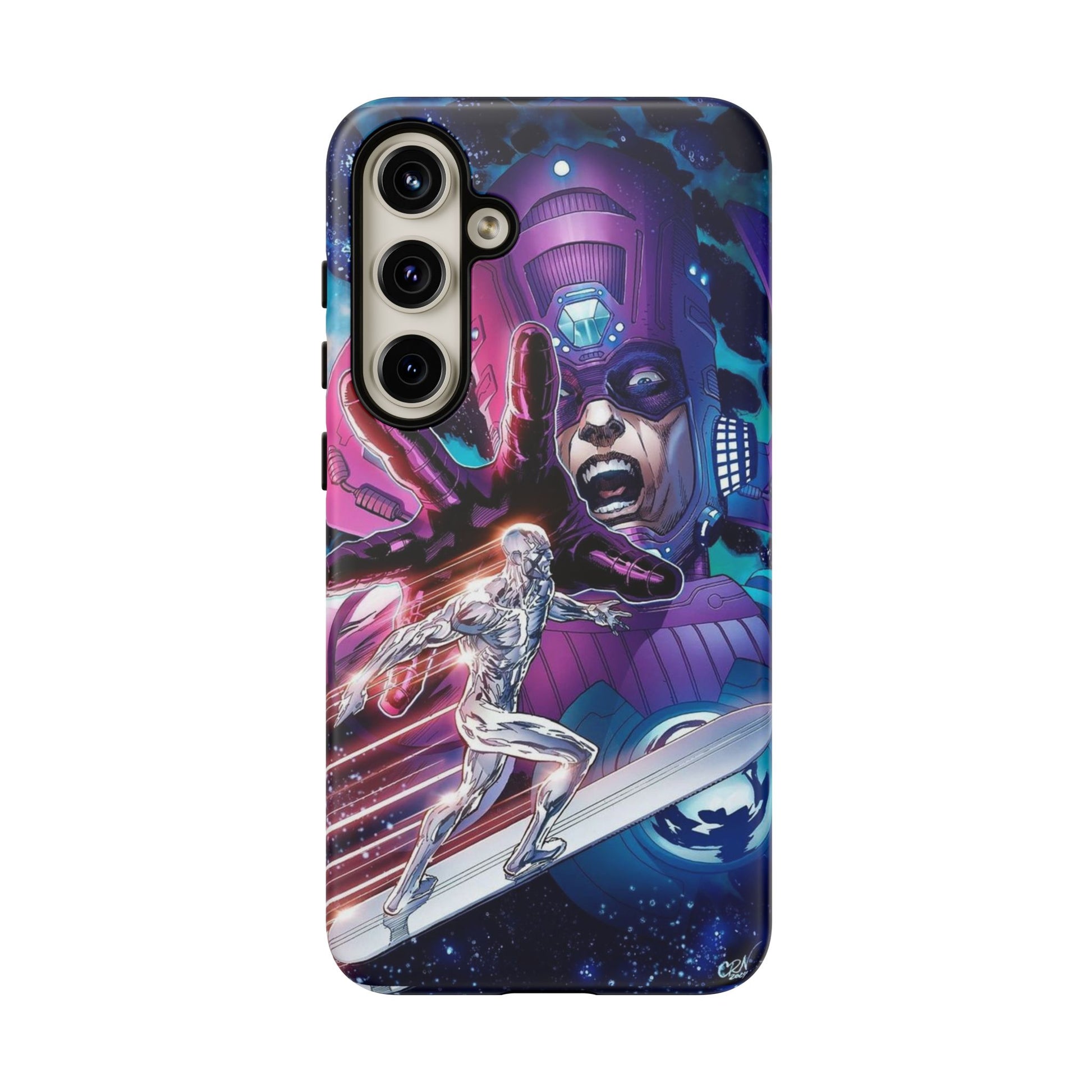 Galactus x Silver Surfer Marvel Phone Case, Tough Cases for iPhones, Samsung, and Pixel