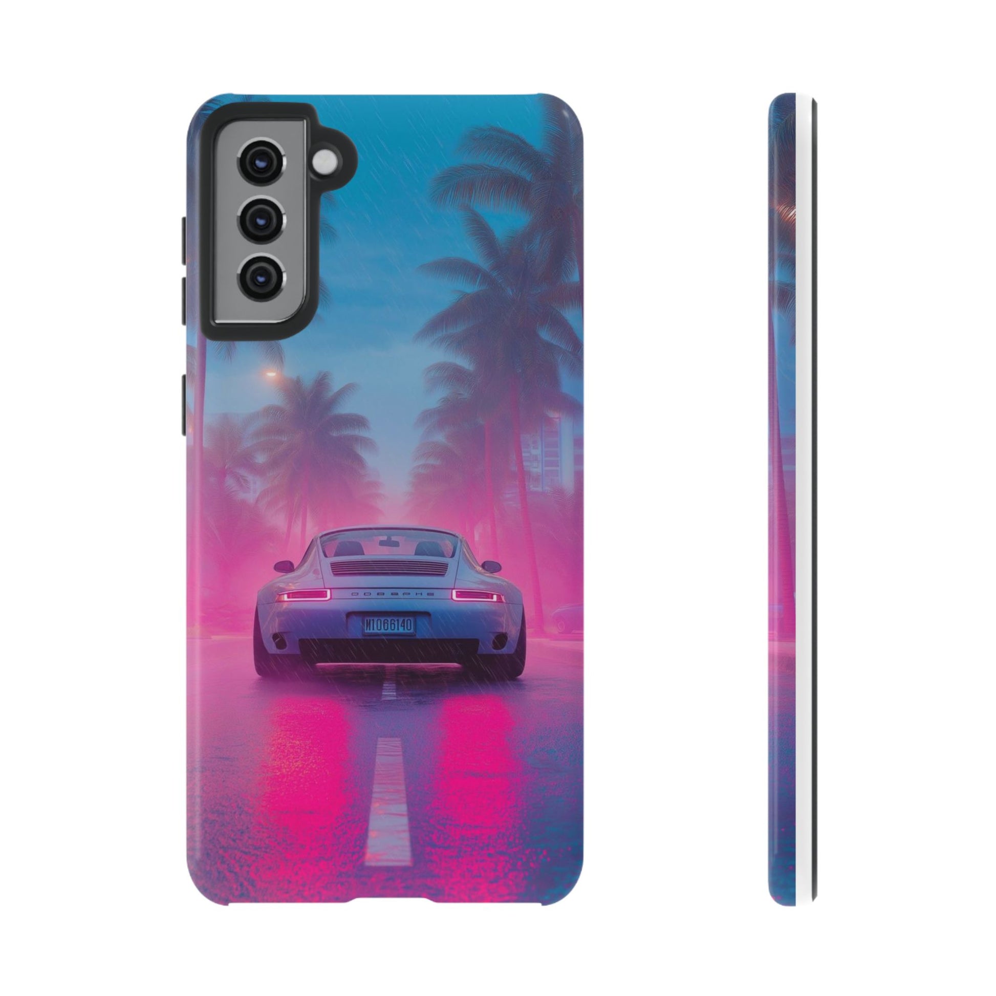 Miami Vice Porsche Phone Case for iPhone, Samsung Galaxy, & Pixel Phones