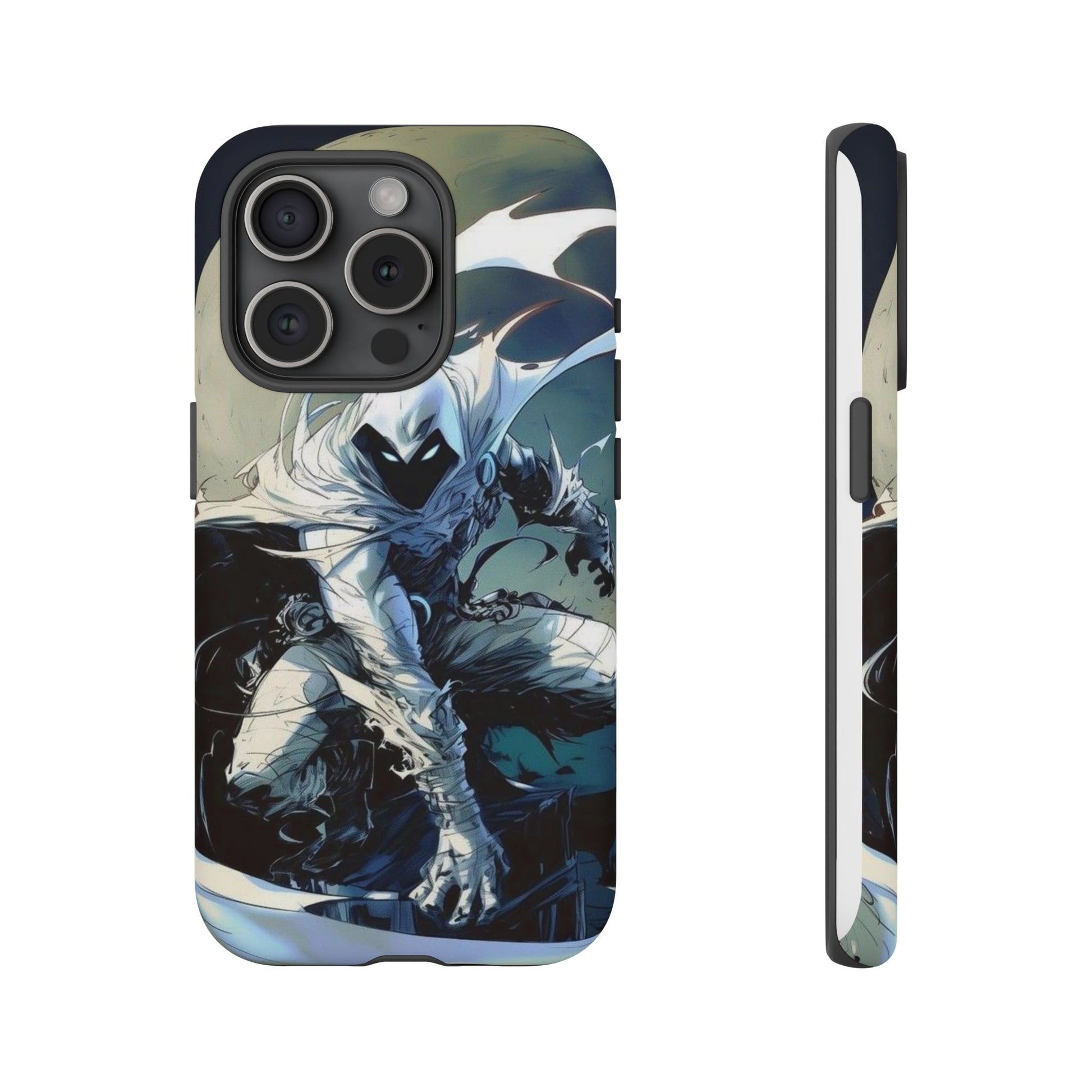 Moon Knight Tough Cases for iPhones, Samsung, and Pixel
