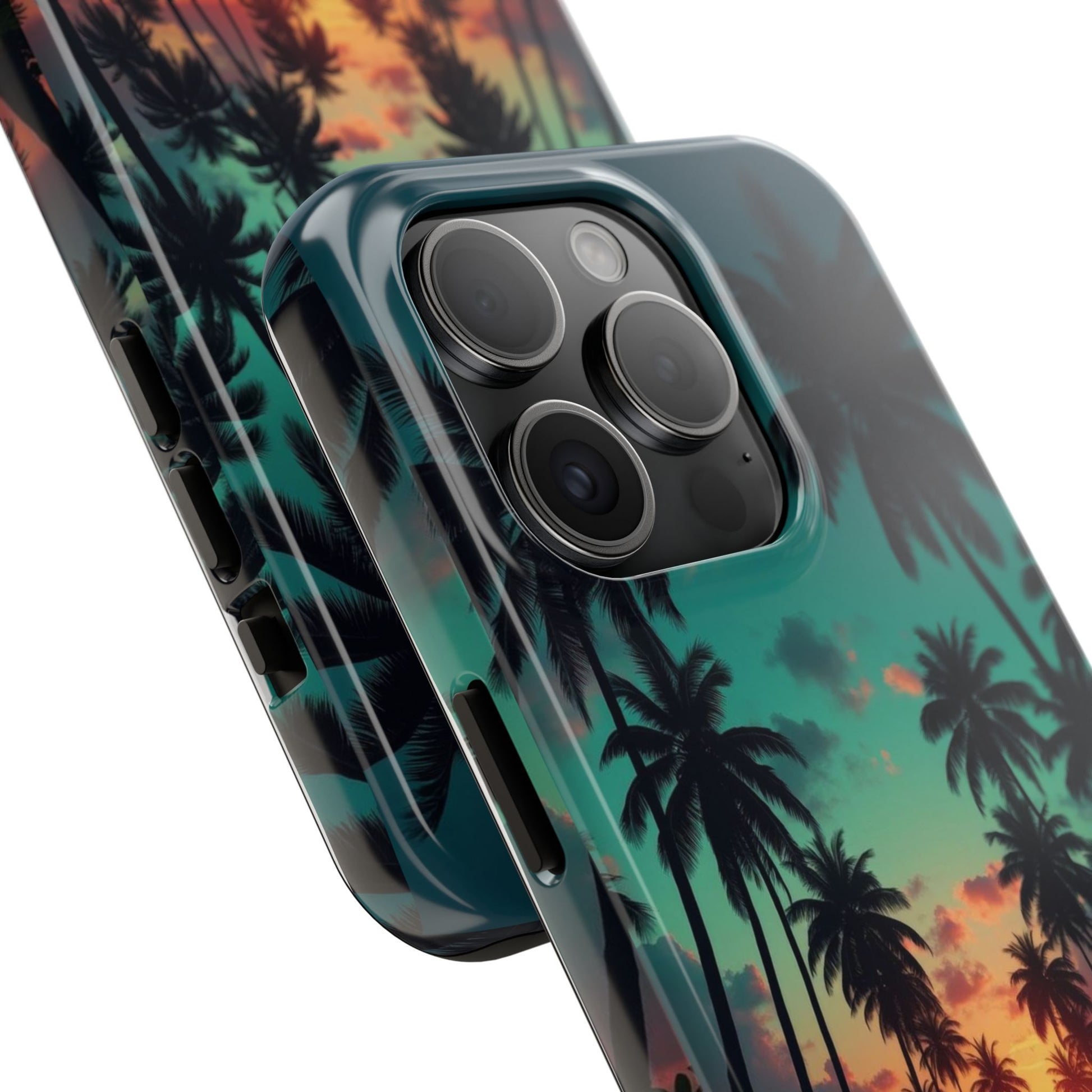 Beach Oasis Themed Tough Phone Cases for Iphones & Samsung Phones