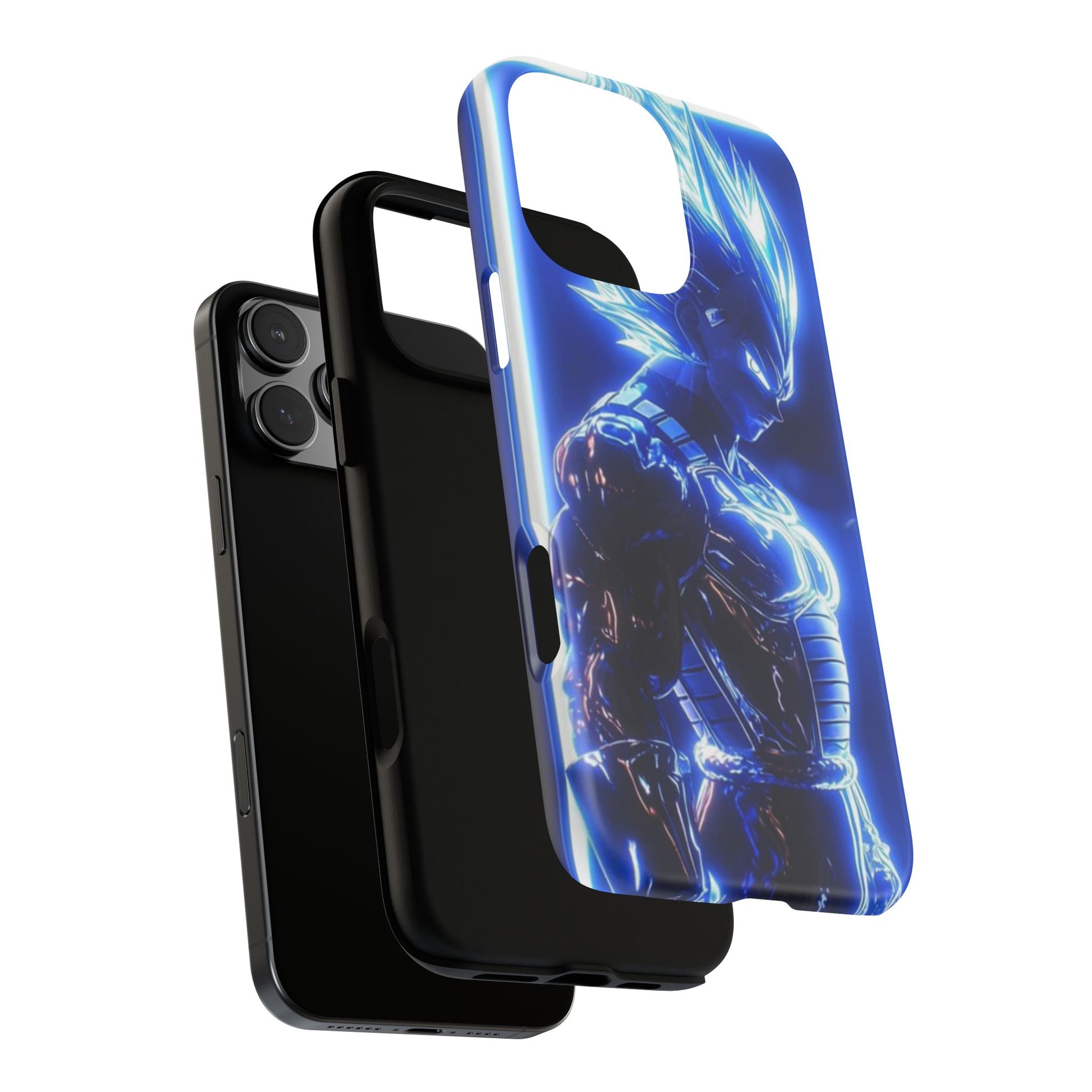 Anime Dragon Ball Z Super Saiyan Tough Cases for iPhones, Samsung, and Pixel