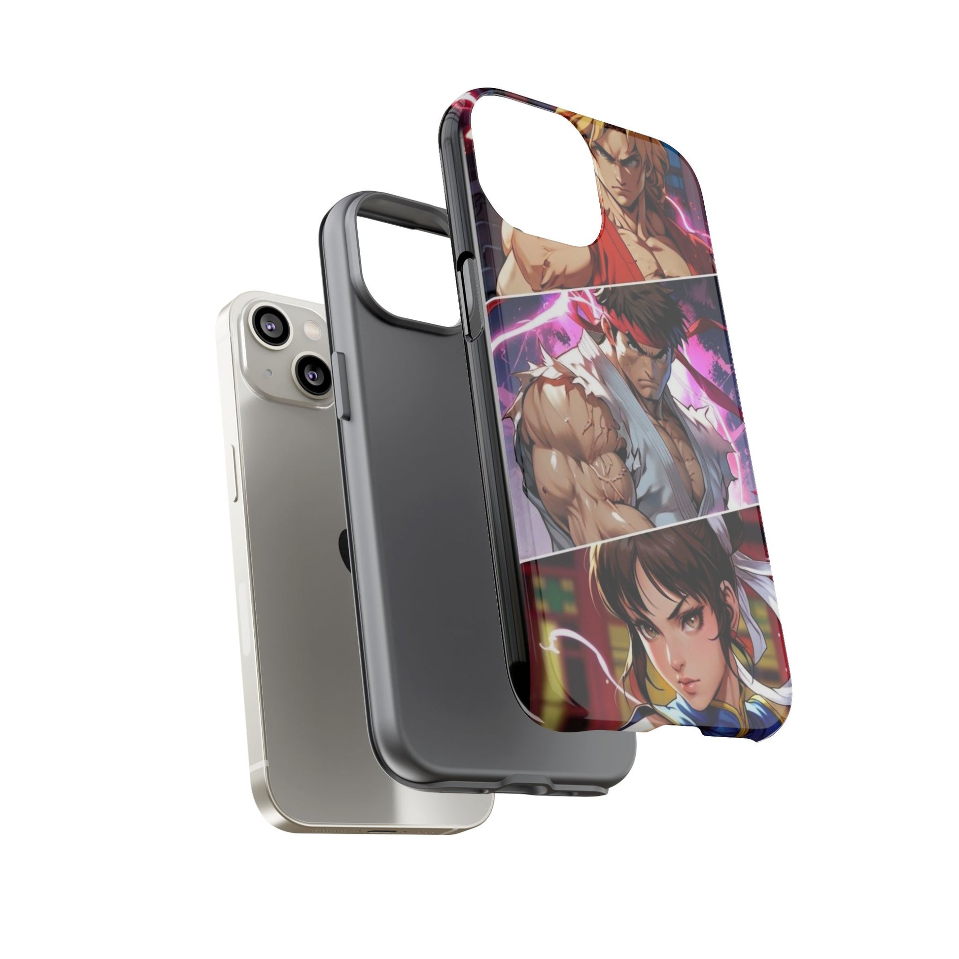 Street Fighter Gamer Theme Tough Cases for iPhones, Samsung, and Pixel