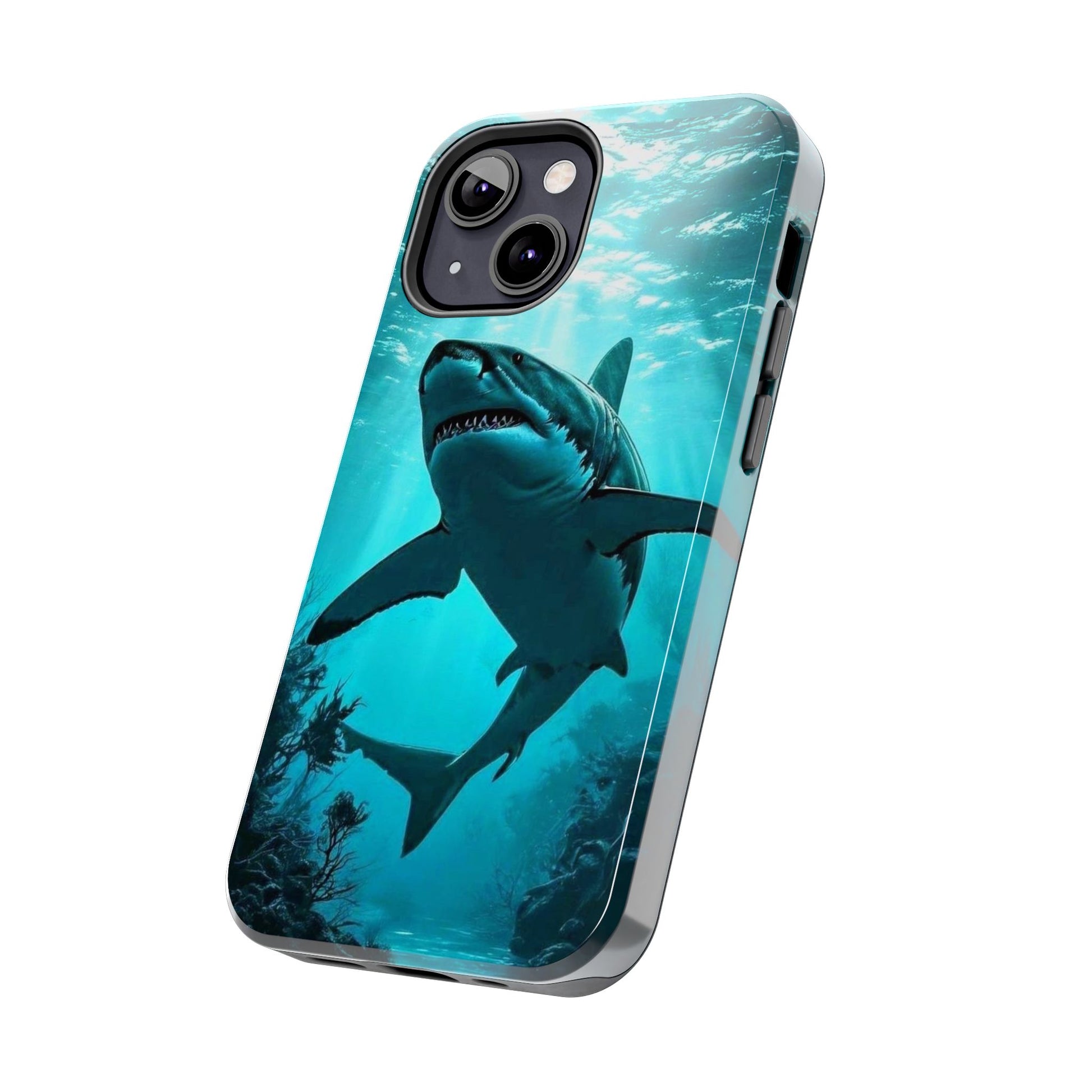 Killer Shark Theme Phone Cases for iPhones & Samsung Phones