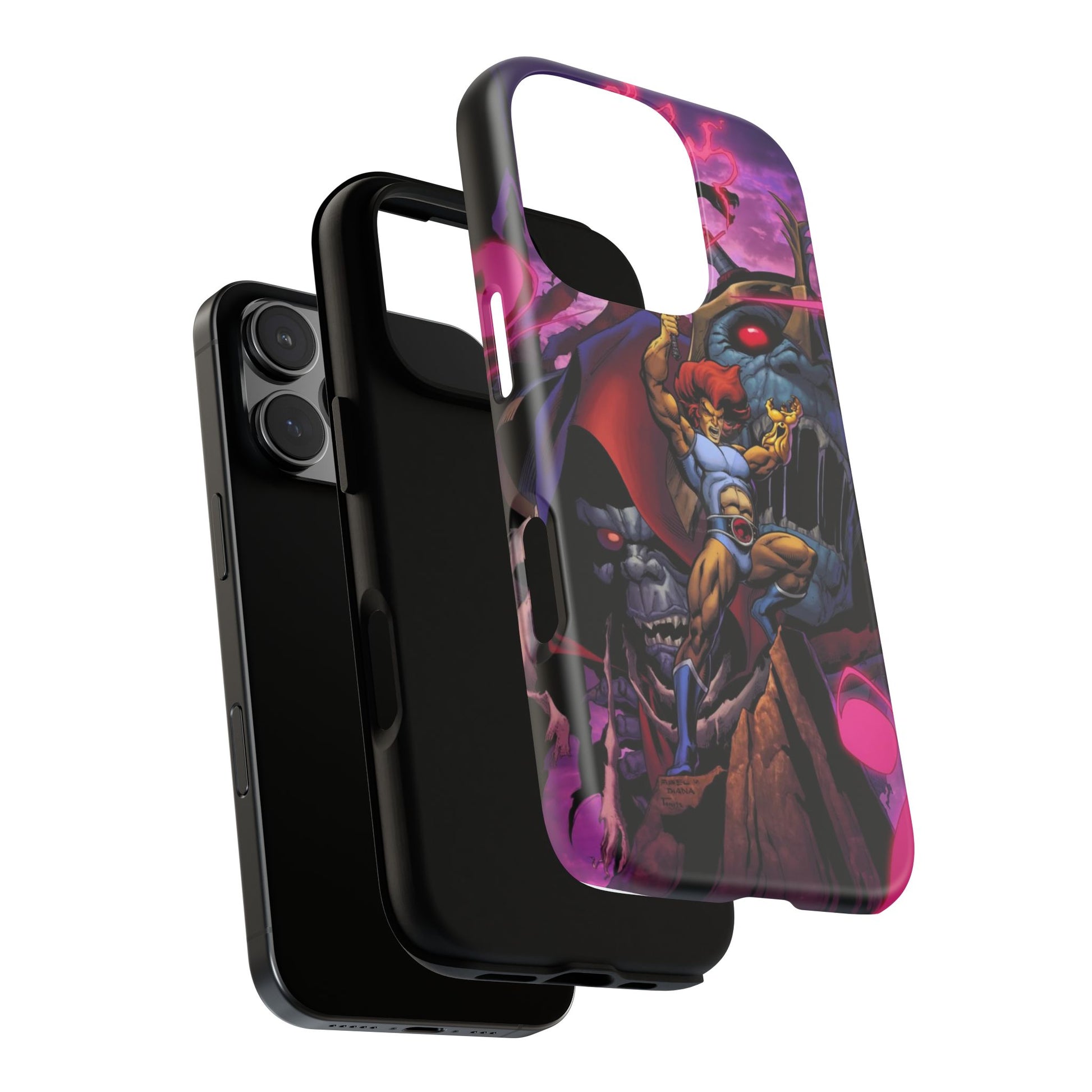 Thundercats Lion O x Mumra Tough Cases for iPhones, Samsung, and Pixel