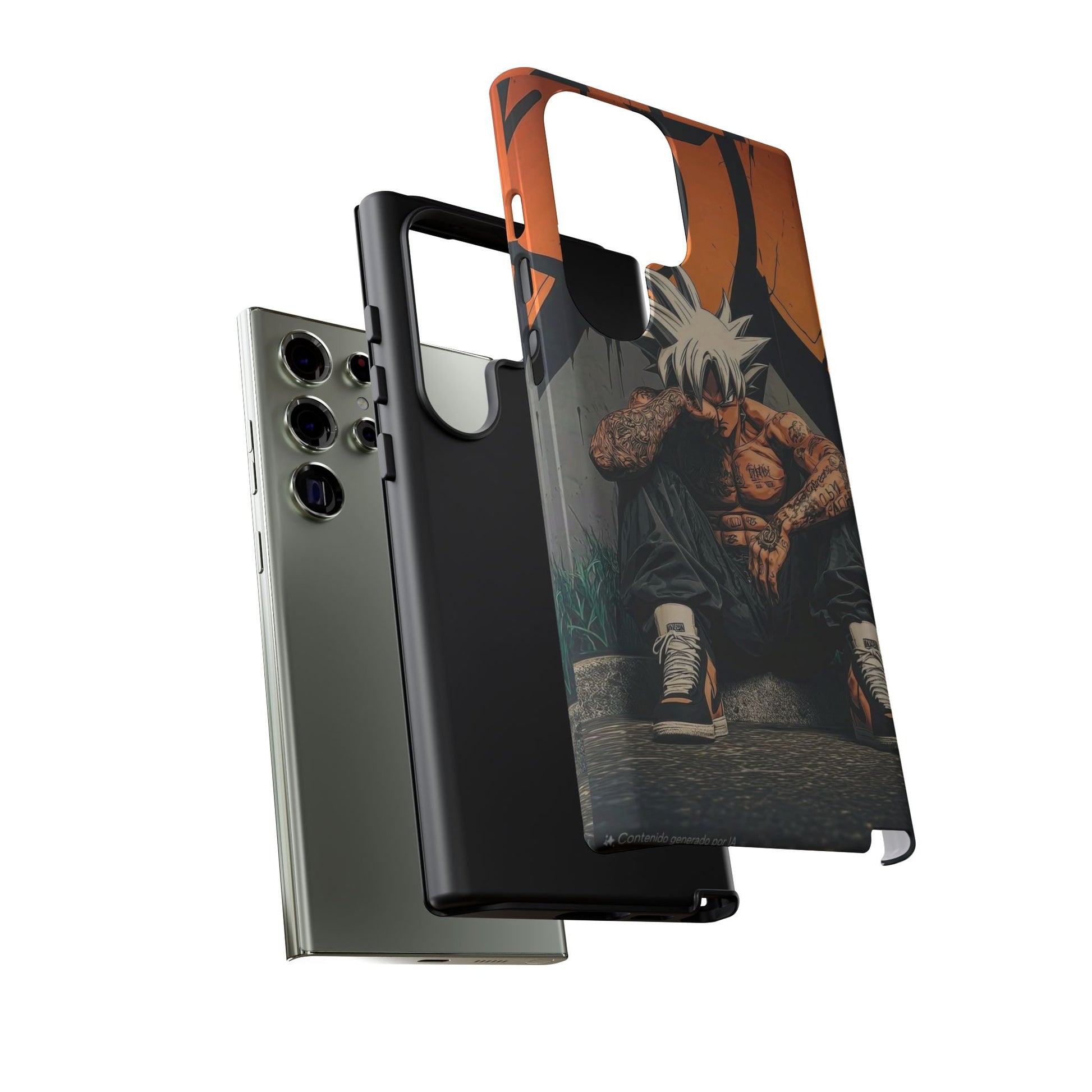 Anime DBZ Thug Tough Cases for iPhones, Samsung, and Pixel