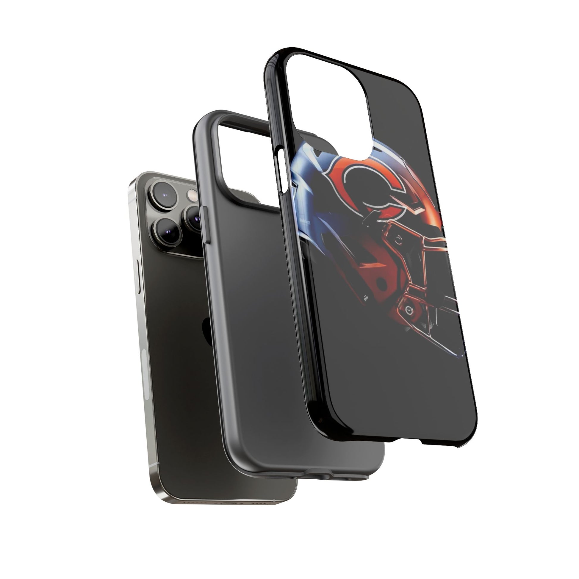 Football Helmet Chicago Bears Phone Case, Tough Cases for iPhones, Samsung, and Pixel