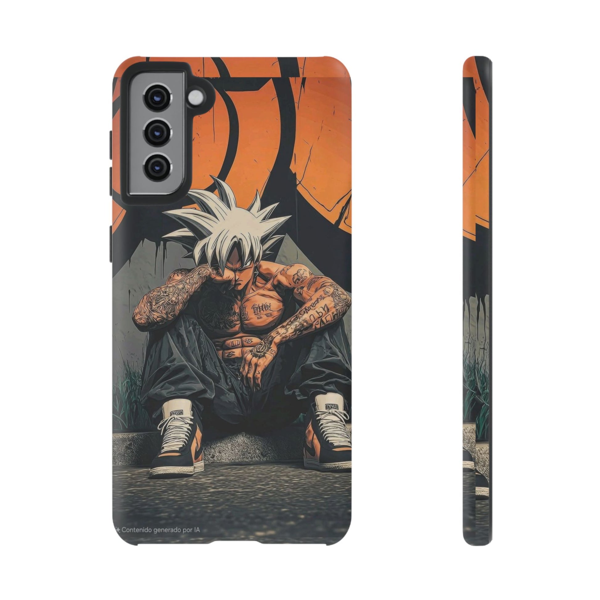 Anime DBZ Thug Tough Cases for iPhones, Samsung, and Pixel