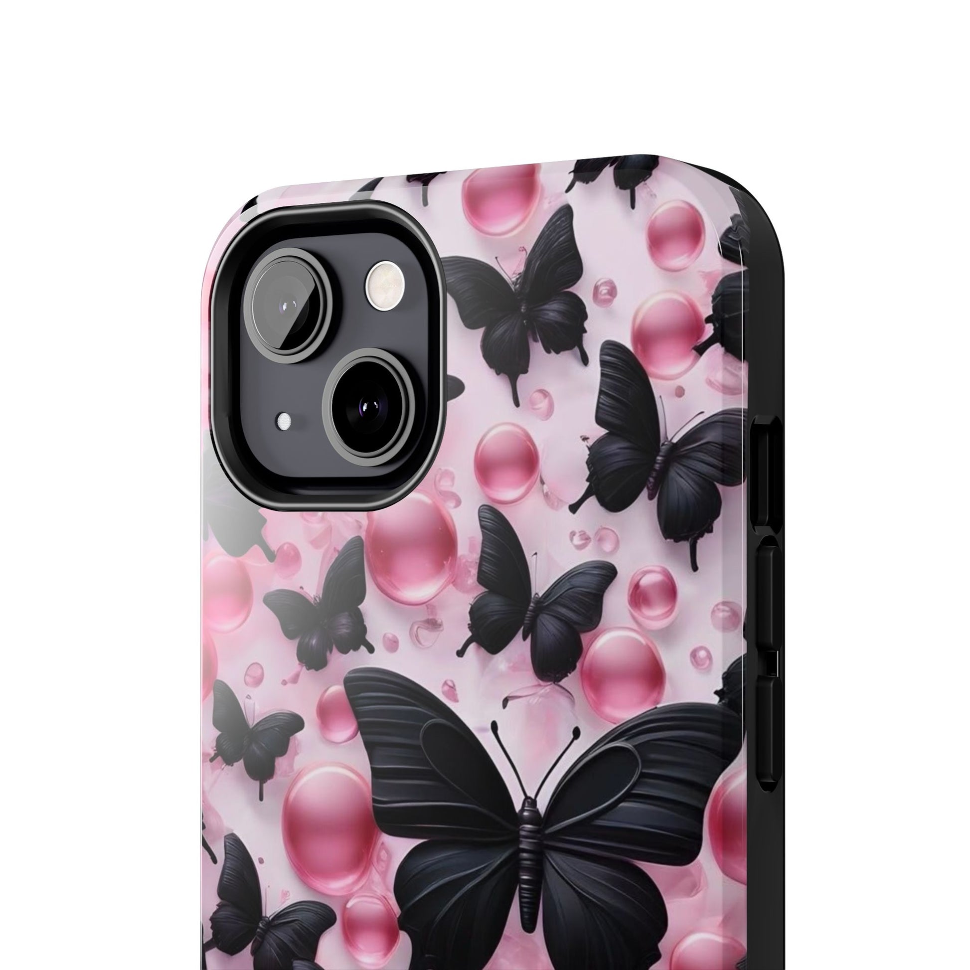 Pearls and Butterflies Theme Phone Cases for iPhones & Samsung Phones