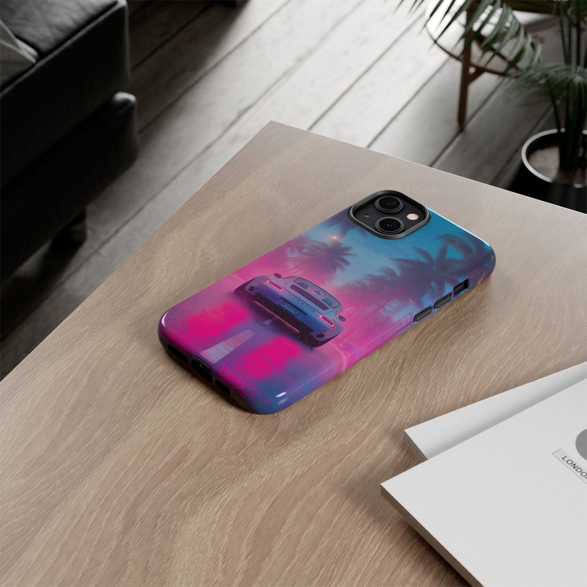 Miami Vice Porsche Phone Case for iPhone, Samsung Galaxy, & Pixel Phones