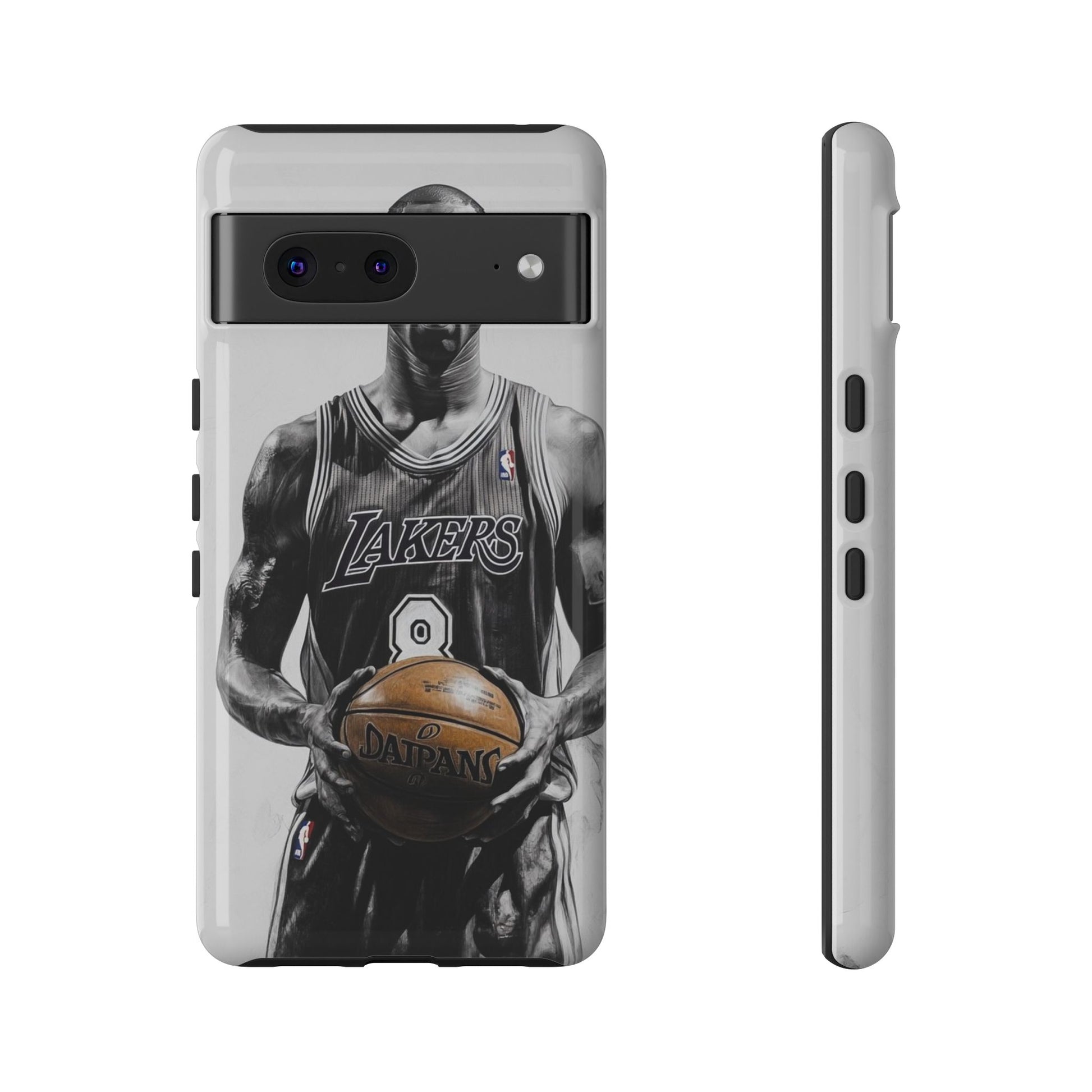 Kobe Basketball Art Tough Cases for iPhones, Samsung, and Pixel