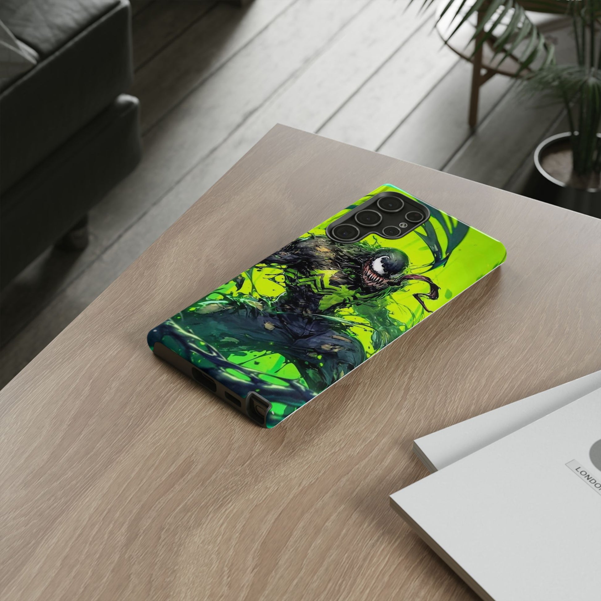 Evil Venom Phone Case, Tough Cases, Marvel Comics Phone for iPhones, Samsung, and Pixel