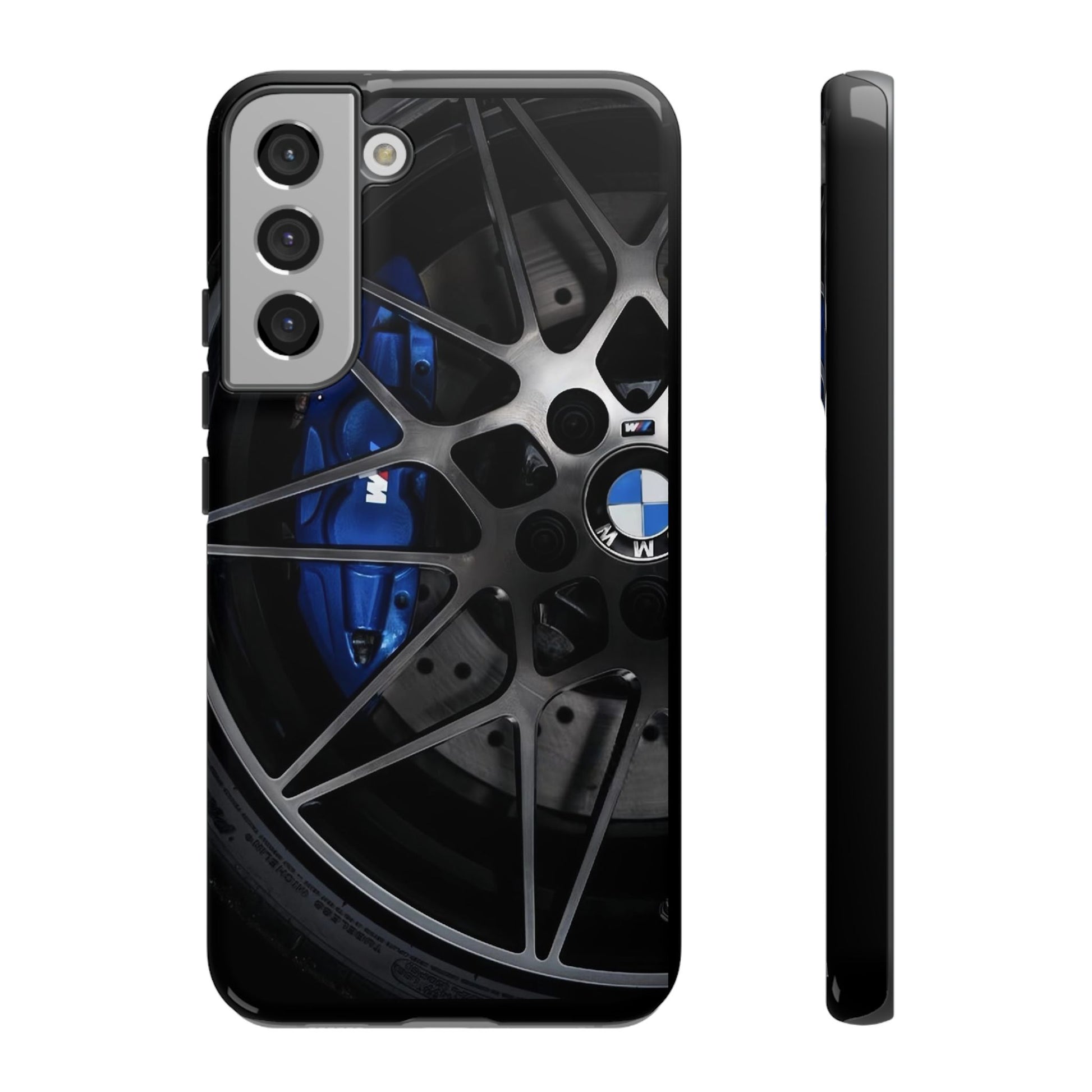 BMW M3 Racing Wheels Tough Cases for iPhones, Samsung, and Pixel