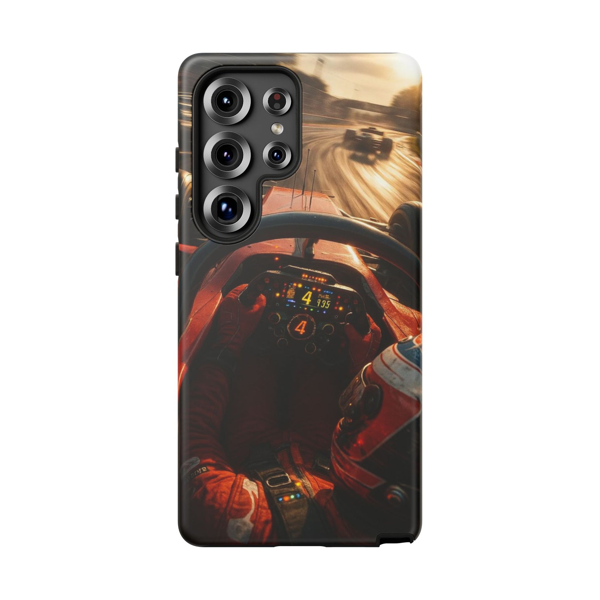 Formula 1 Cockpit Phone Case, Tough Cases for iPhones, Samsung, and Pixel
