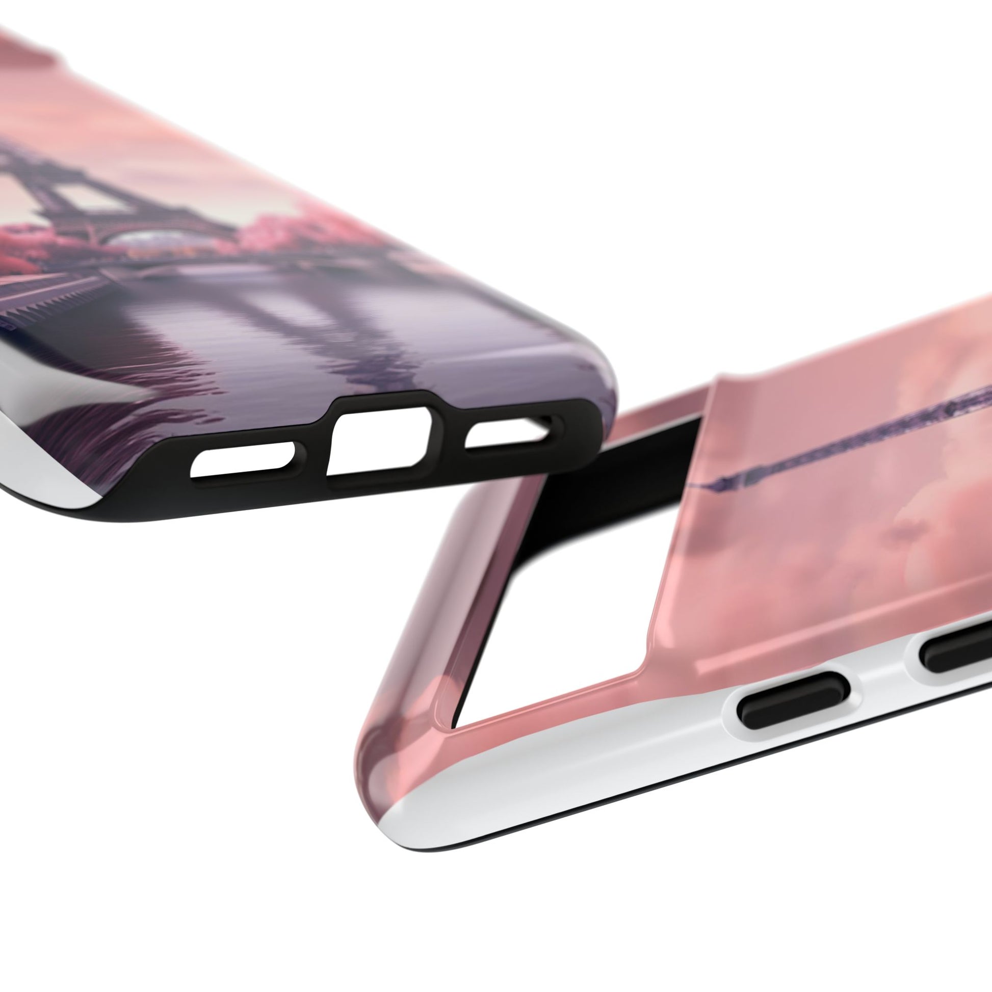 Eiffel Tower Paris Tough Cases for iPhones, Samsung, and Pixel