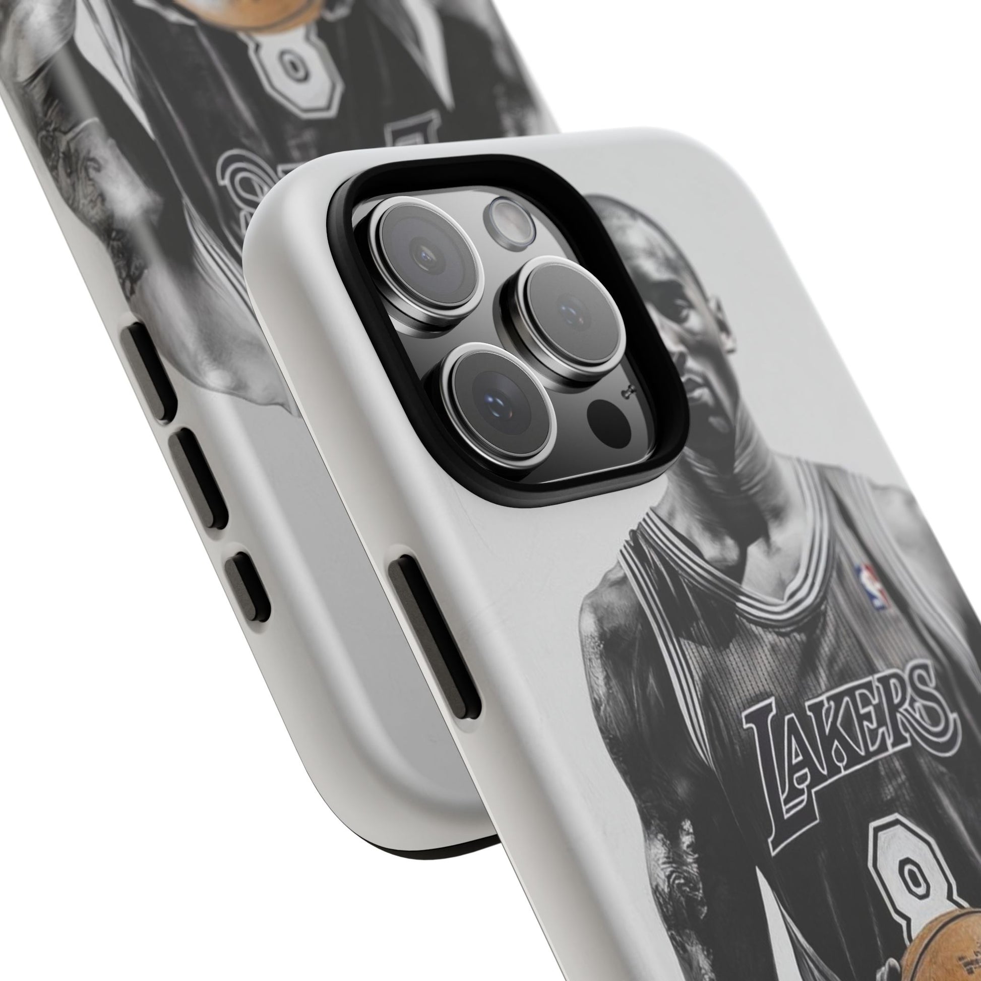Kobe Basketball Art Tough Cases for iPhones, Samsung, and Pixel