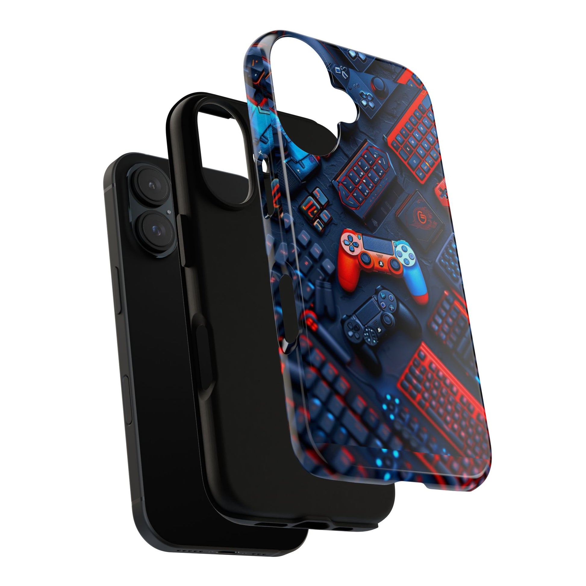 Gamer Themed Controllers Tough Cases for iPhones, Samsung, and Pixel