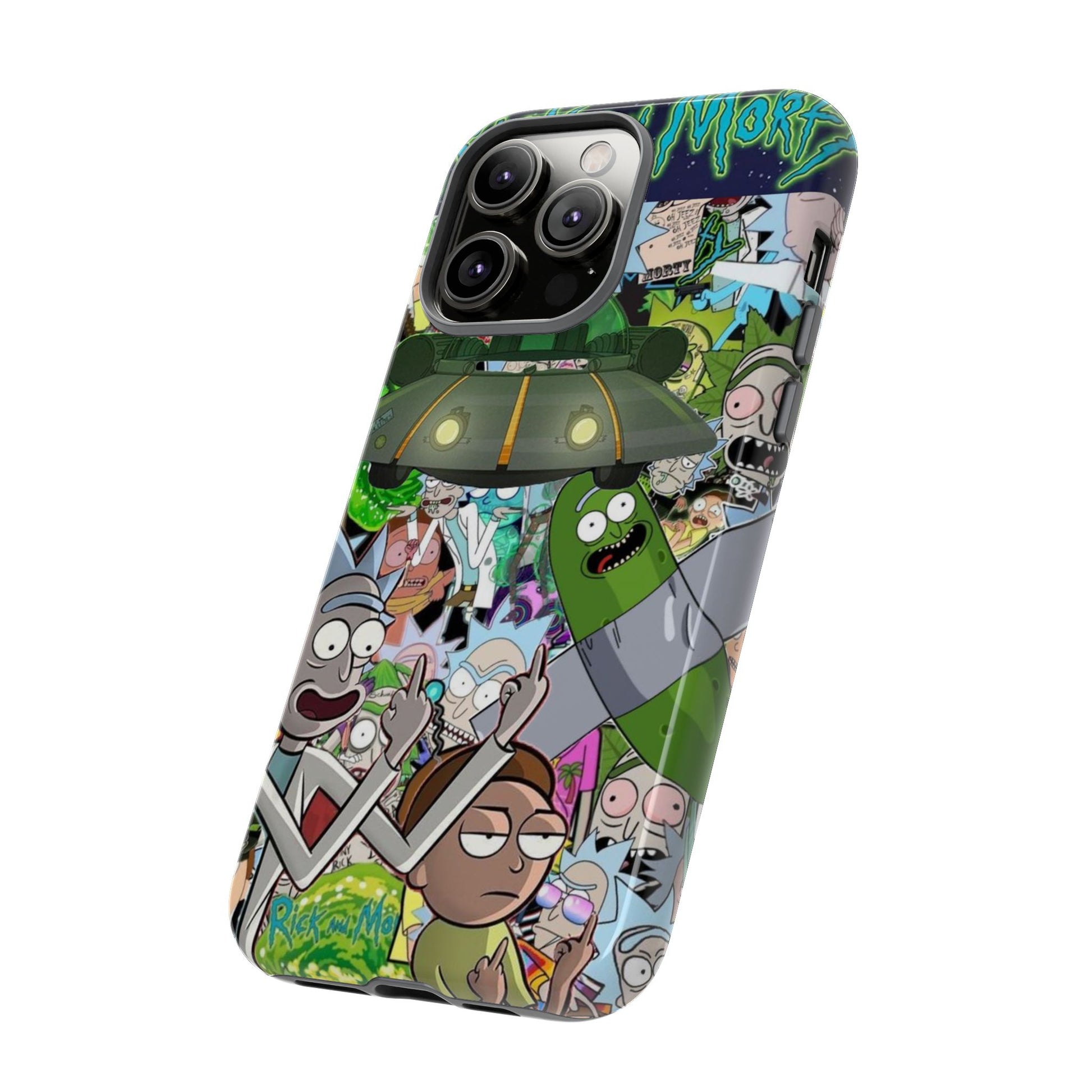 Rick and Morty Phone Case, Tough Cases for iPhones, Samsung, and Pixel
