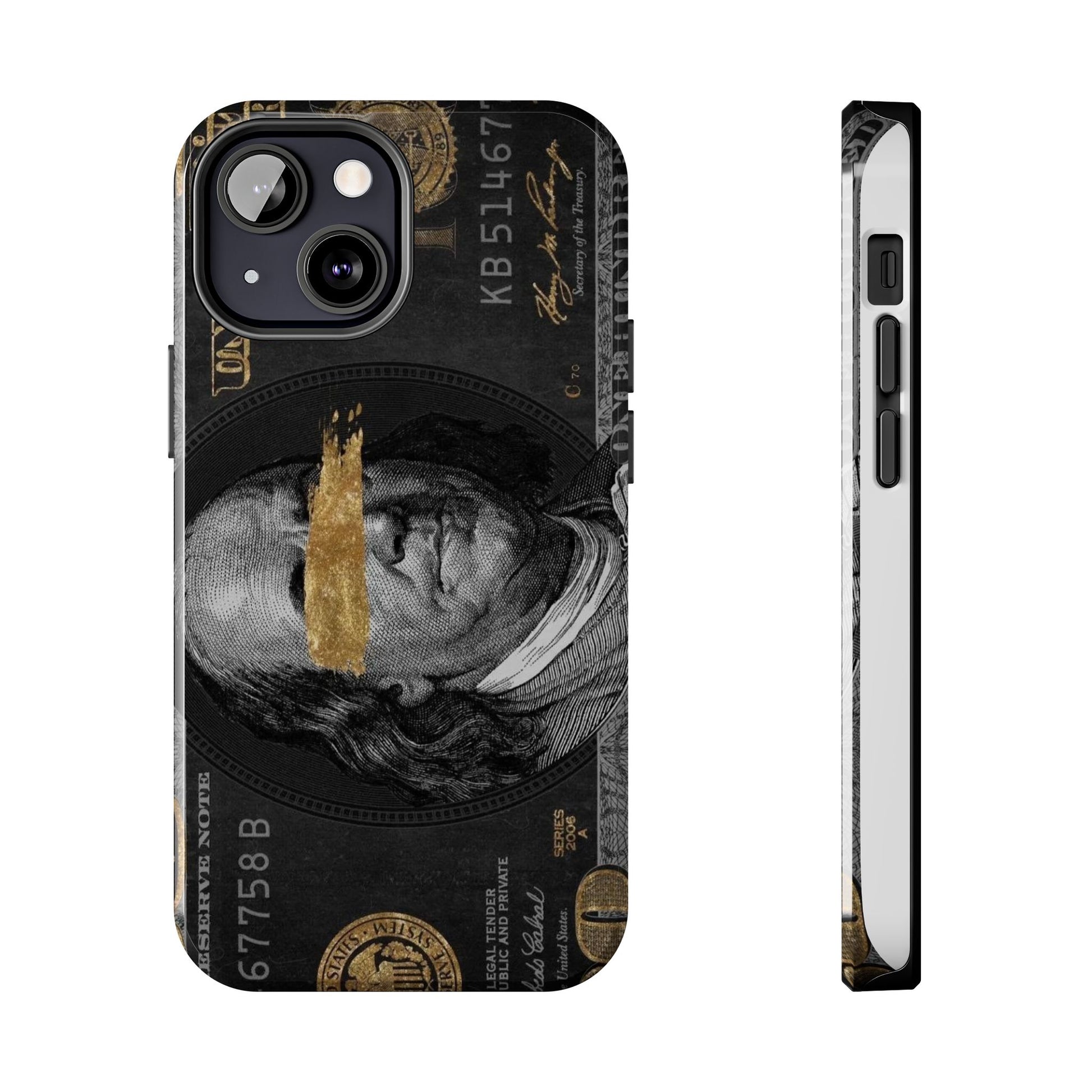 Hundred Dollar Bill Phone Cases for Iphones & Samsung Durable