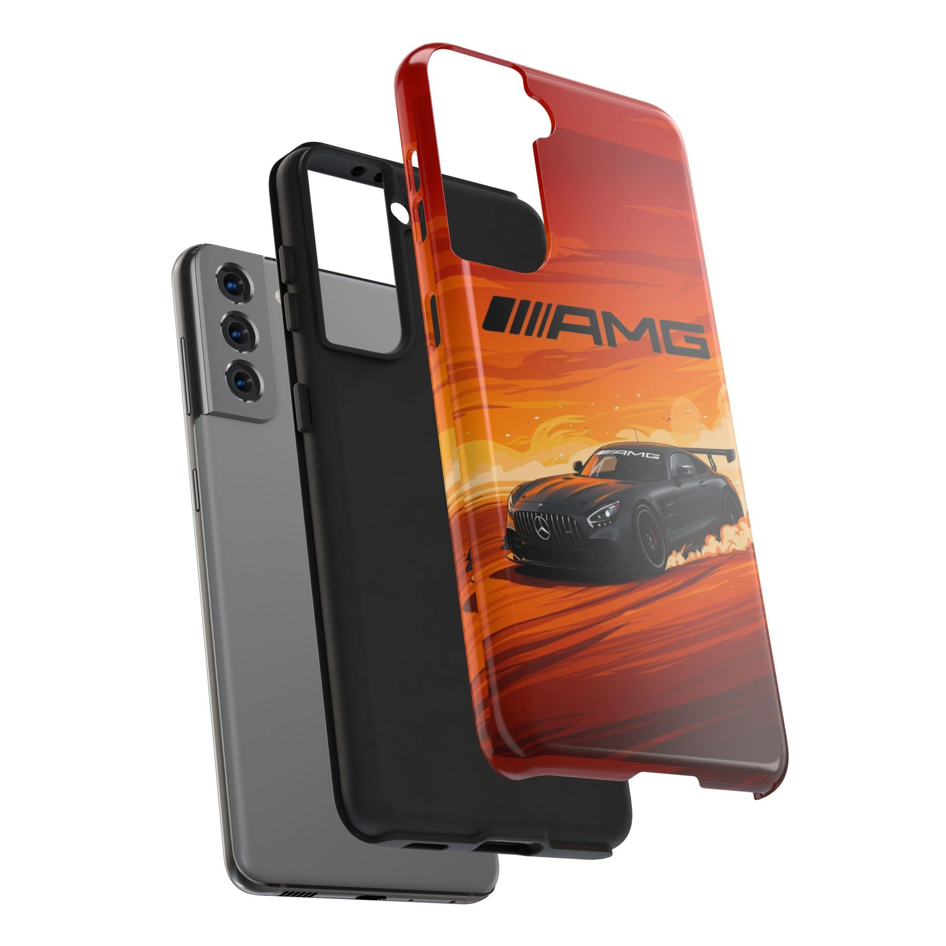 Mercedes Benz AMG Racing Tough Phone Cases for Iphones & Samsung Phones