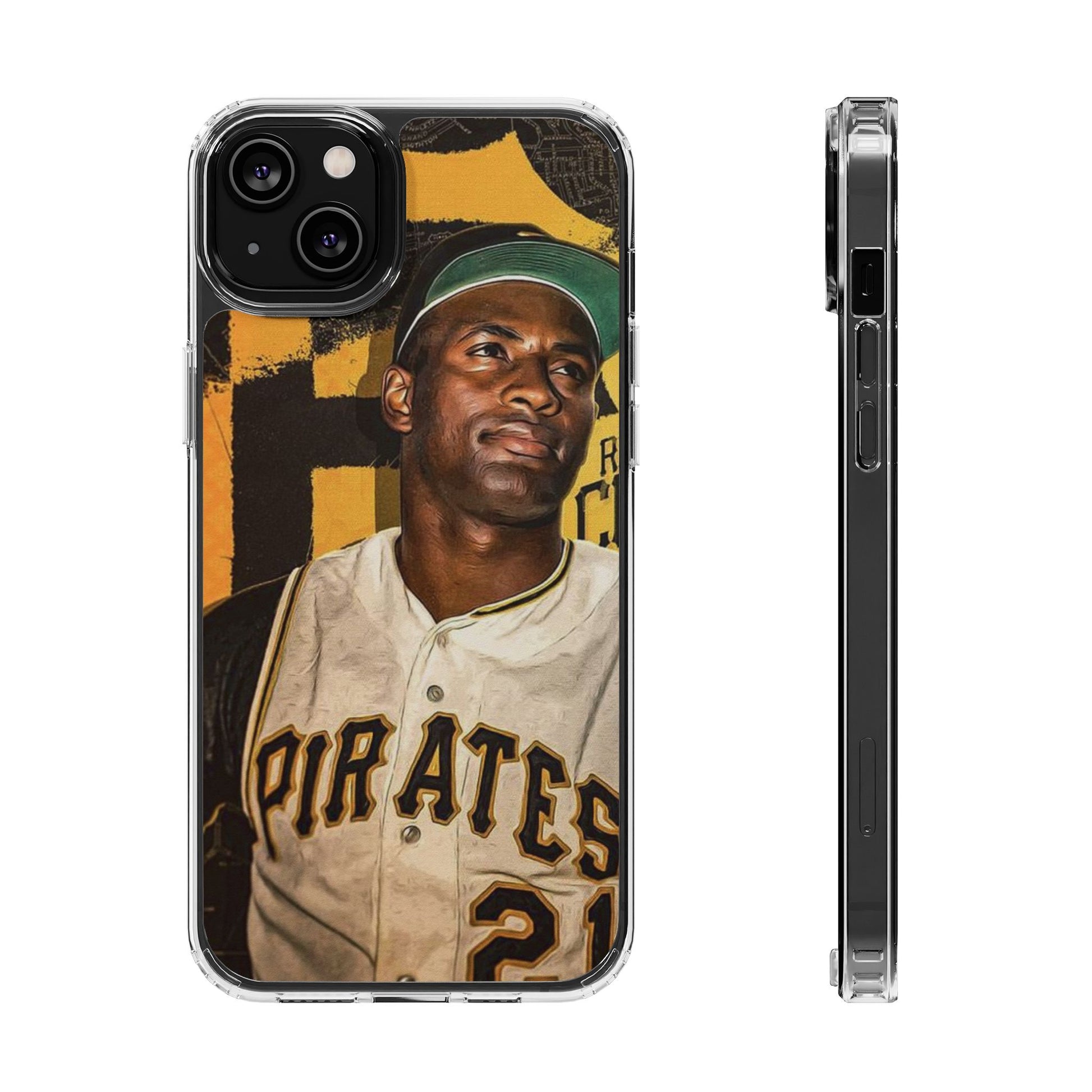 Clemente 21 Baseball Legend inspired Protective Iphone and Samsung case