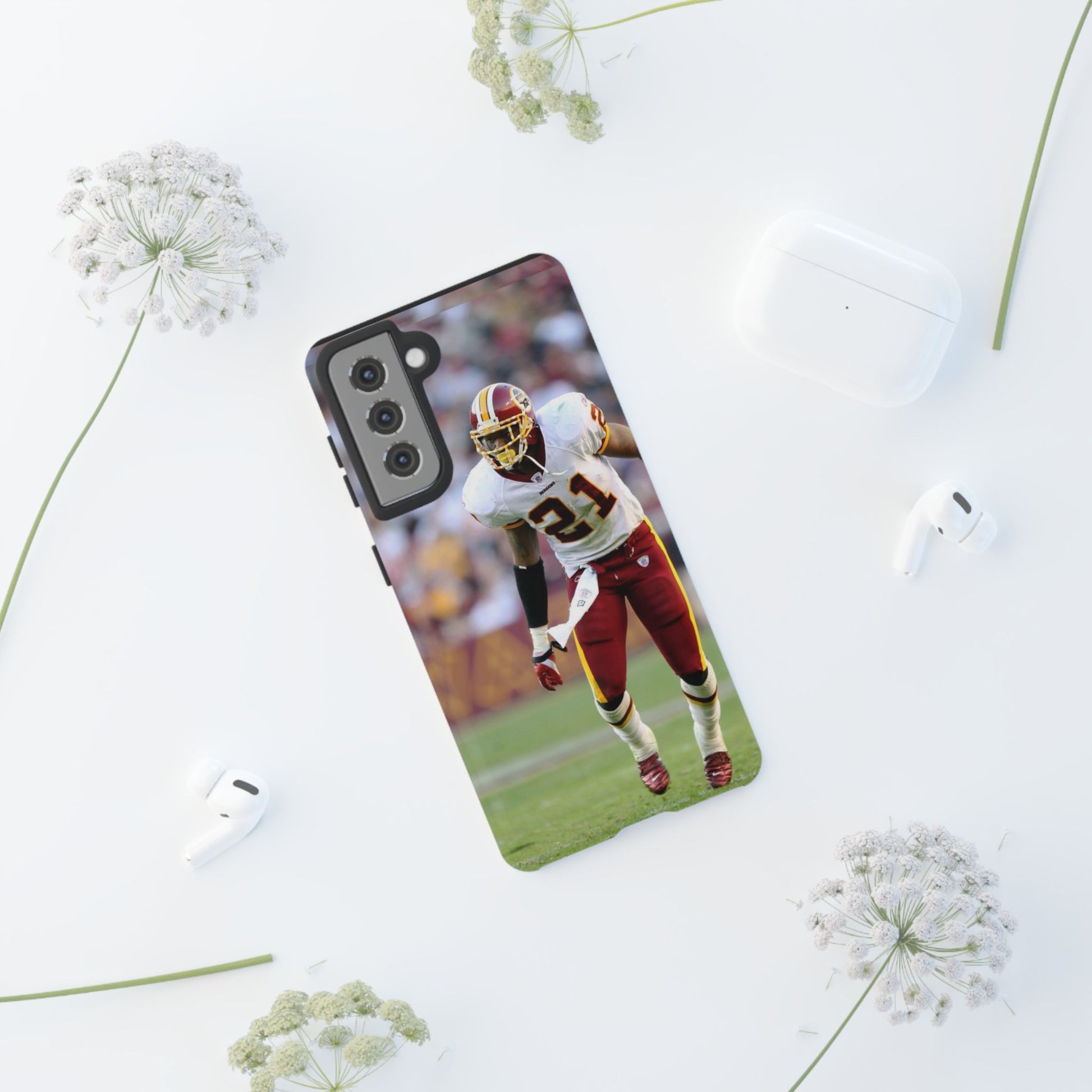 Sean Taylor Classic Redskins Football Tough Cases for iPhones, Samsung, and Pixel