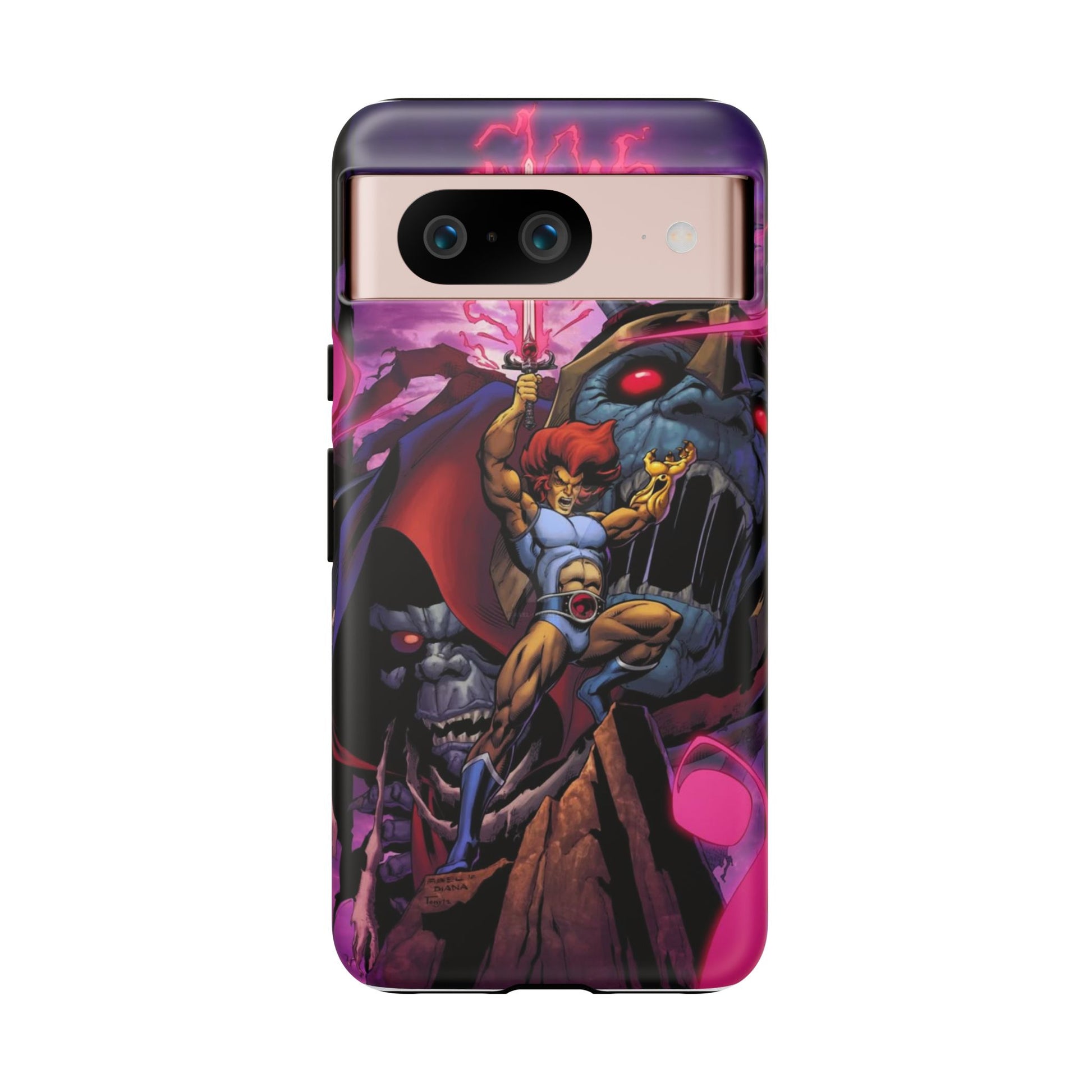 Thundercats Lion O x Mumra Tough Cases for iPhones, Samsung, and Pixel
