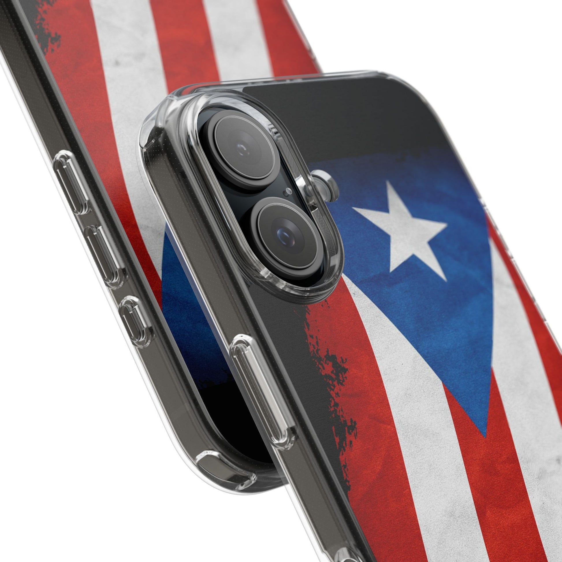 Puerto Rican Flag Art Inspired Iphone and Samsung Protective case
