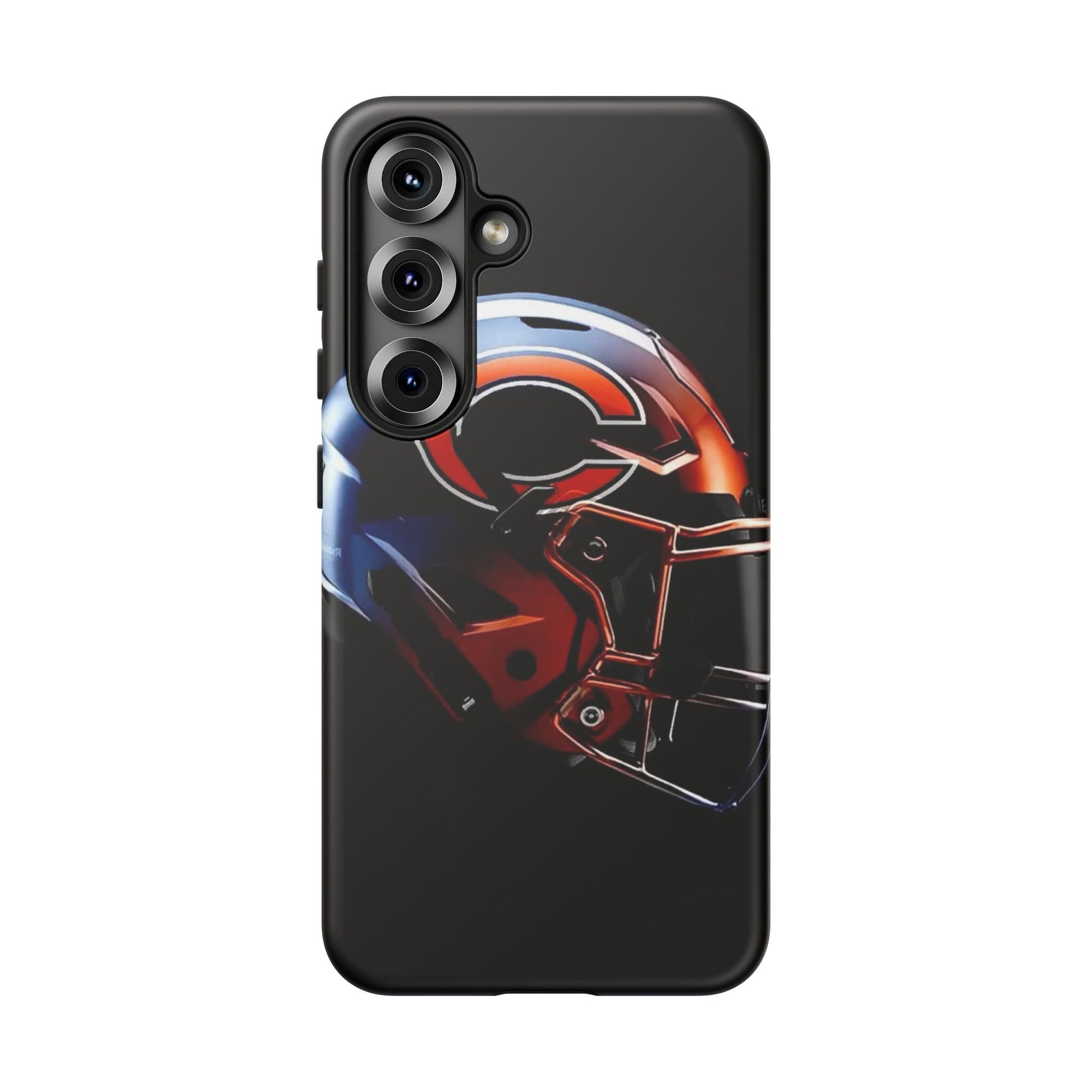 Football Helmet Chicago Bears Phone Case, Tough Cases for iPhones, Samsung, and Pixel