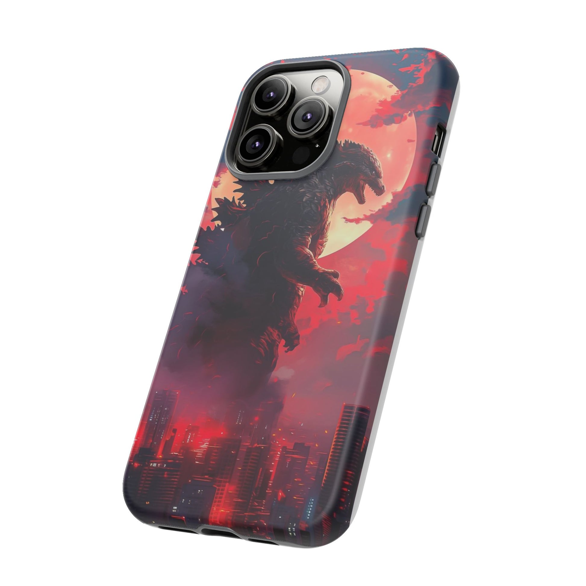 King of Monsters Godzilla Tough Phone Cases for iPhones, Samsung, and Pixel