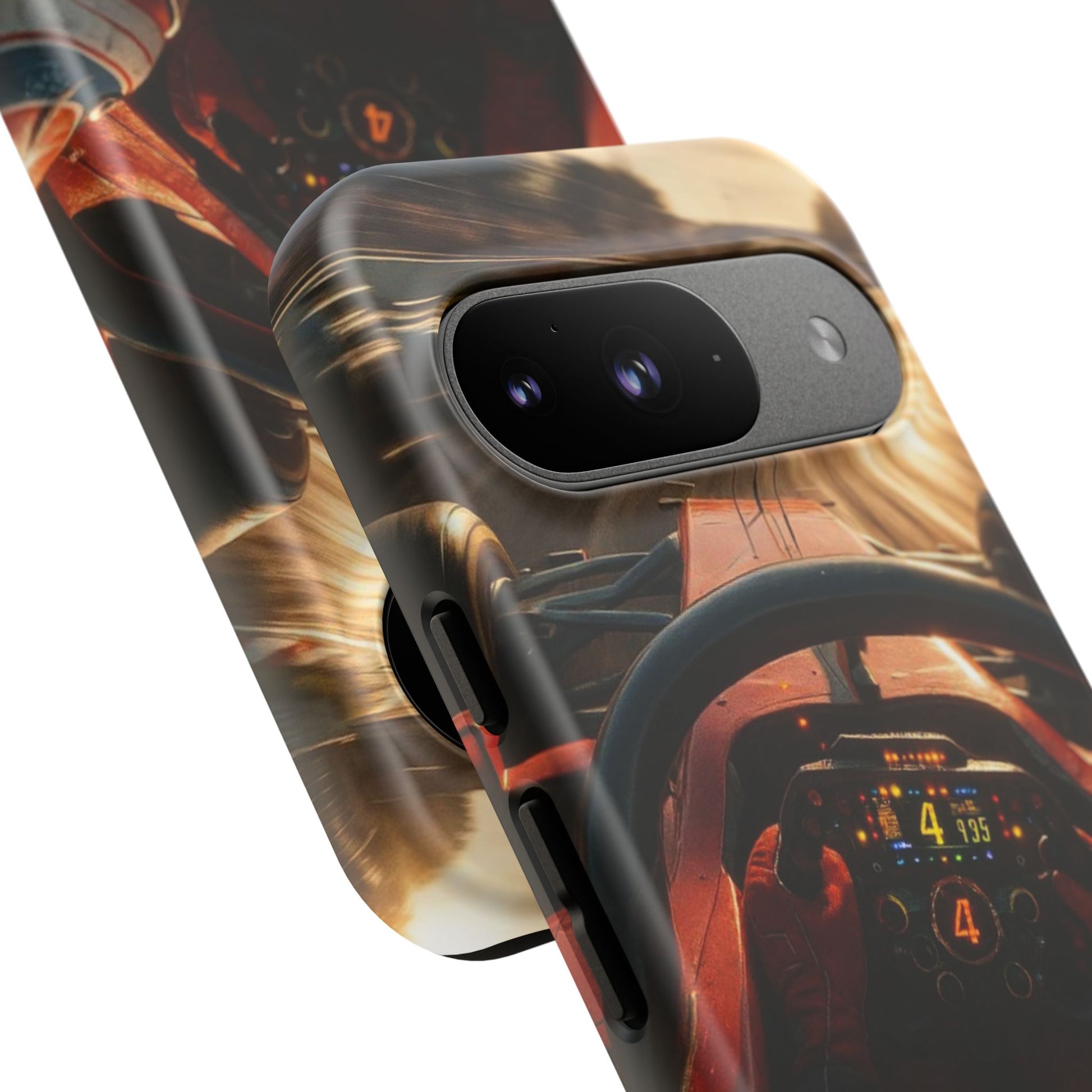 Formula 1 Cockpit Phone Case, Tough Cases for iPhones, Samsung, and Pixel