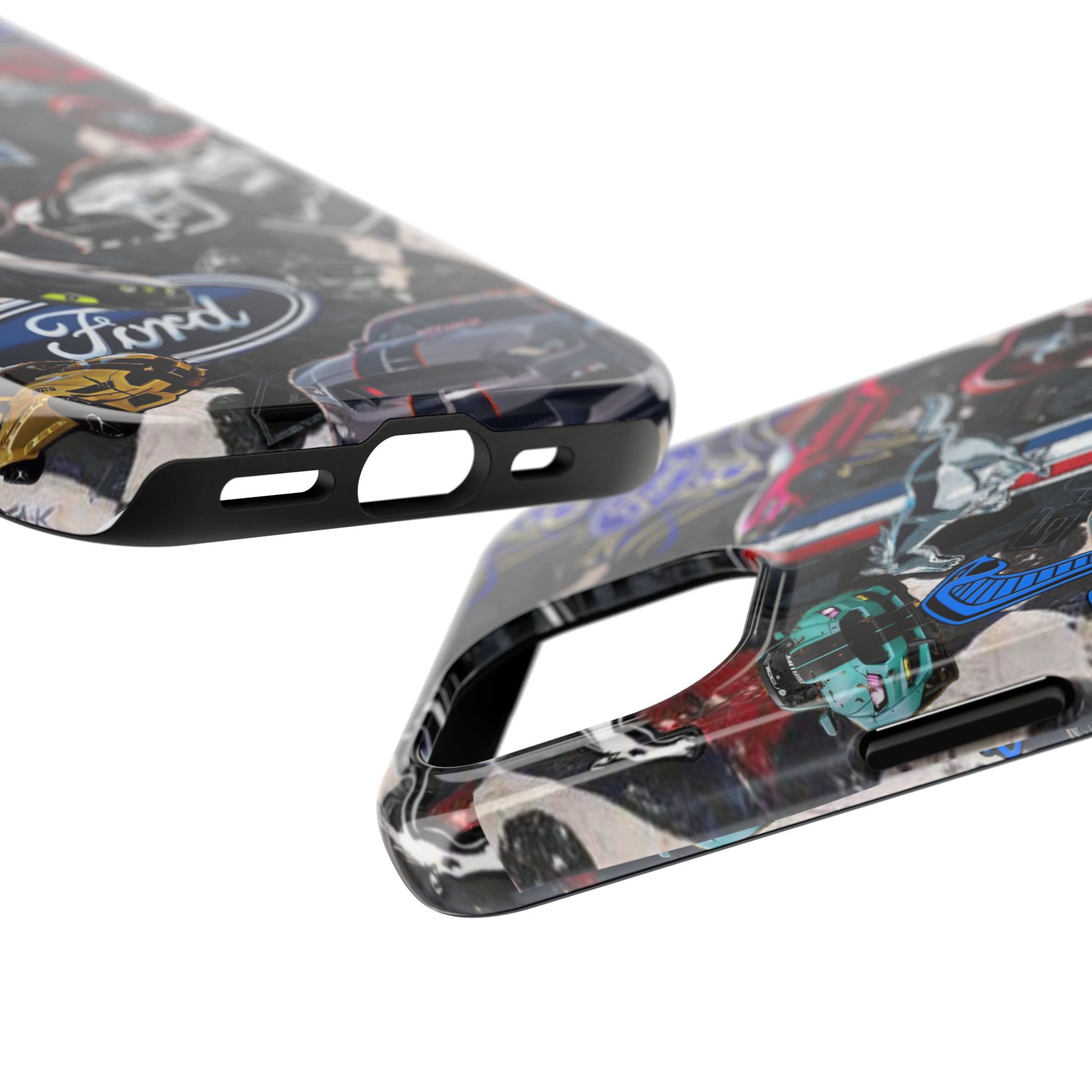 History of Ford Mustangs Theme Phone Cases for Iphones & Samsung Phones