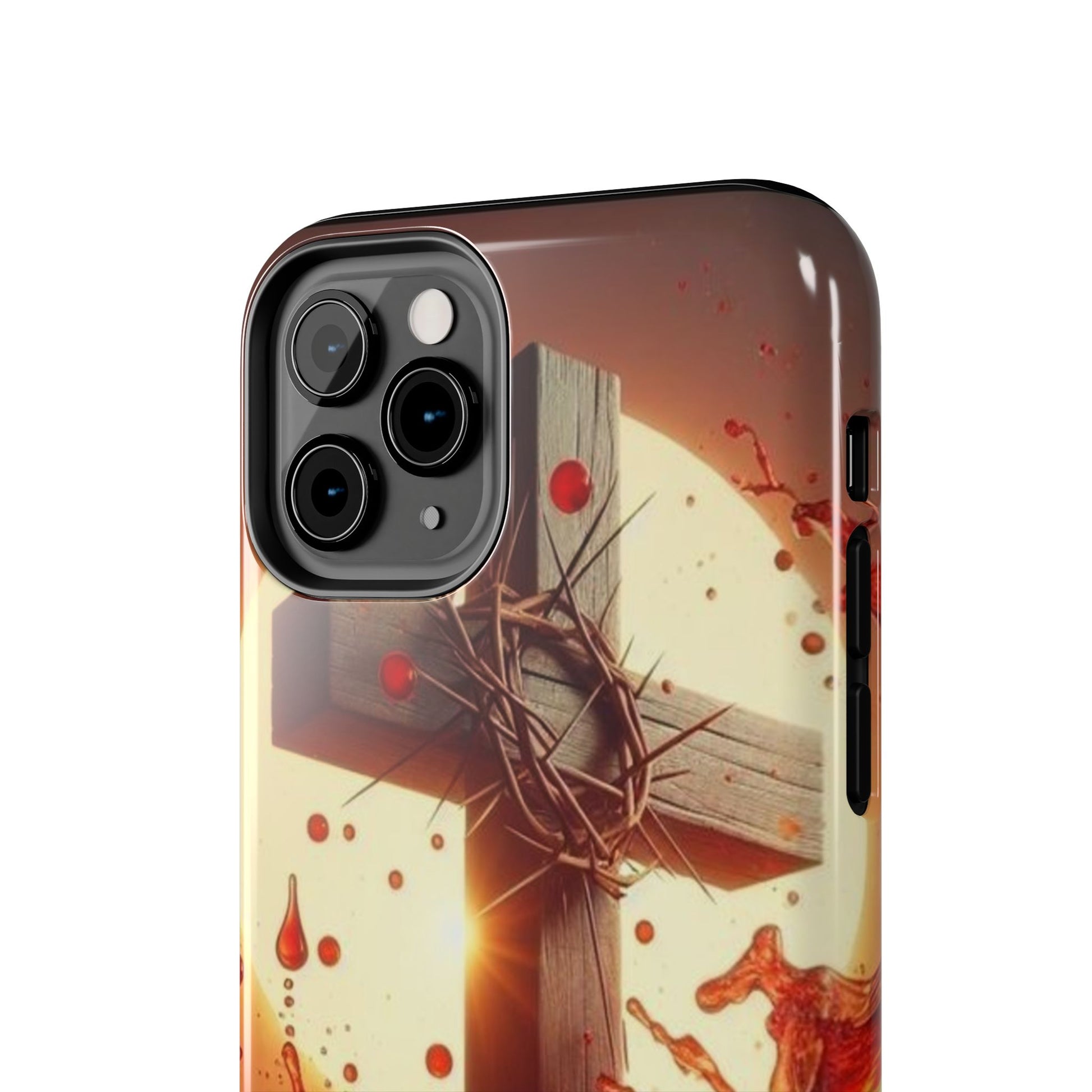 Blood of Christ Christian Theme Phone Cases for iPhones & Samsung Phones
